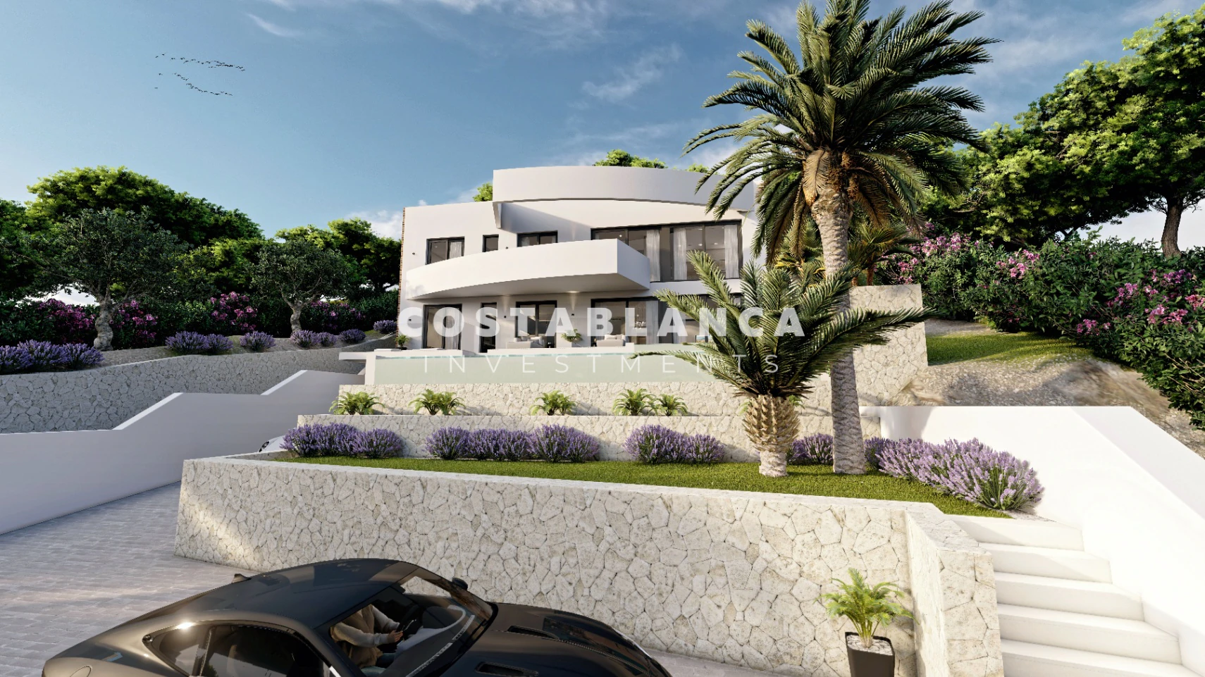 Villa haut de gamme à Altea avec solarium et sous-sol