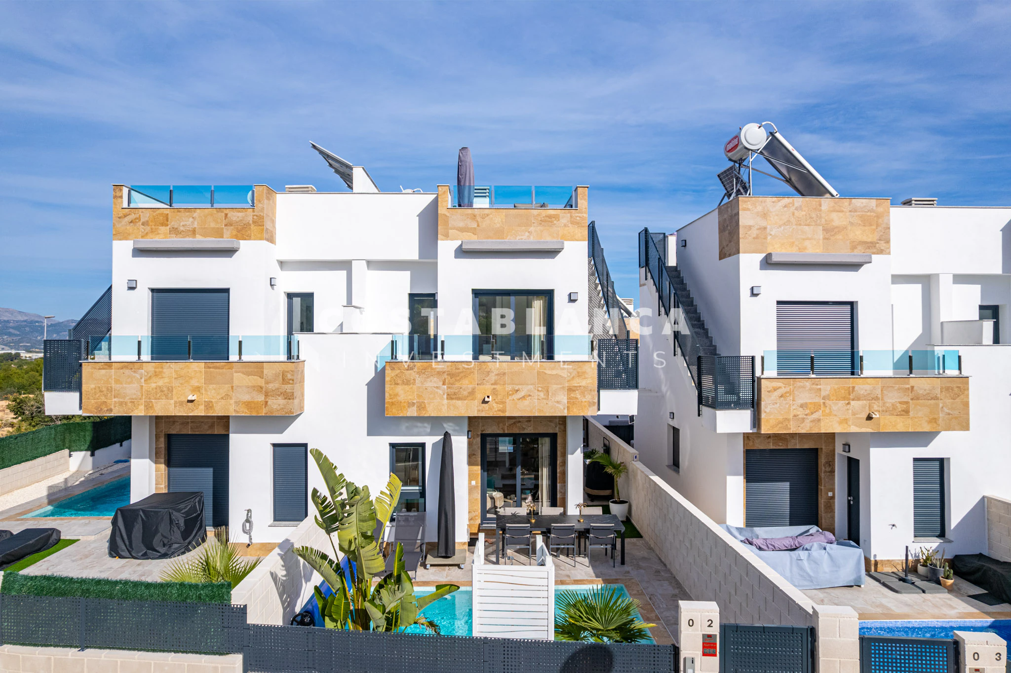 Modern Semi-Detached Villa for sale in Polop