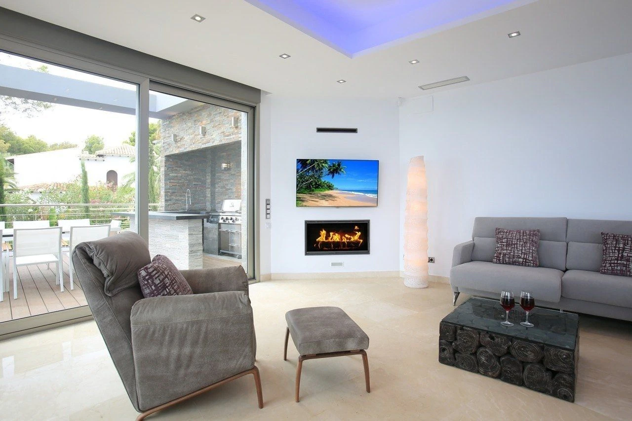 Chalet de lujo en primera línea en venta en Altea
