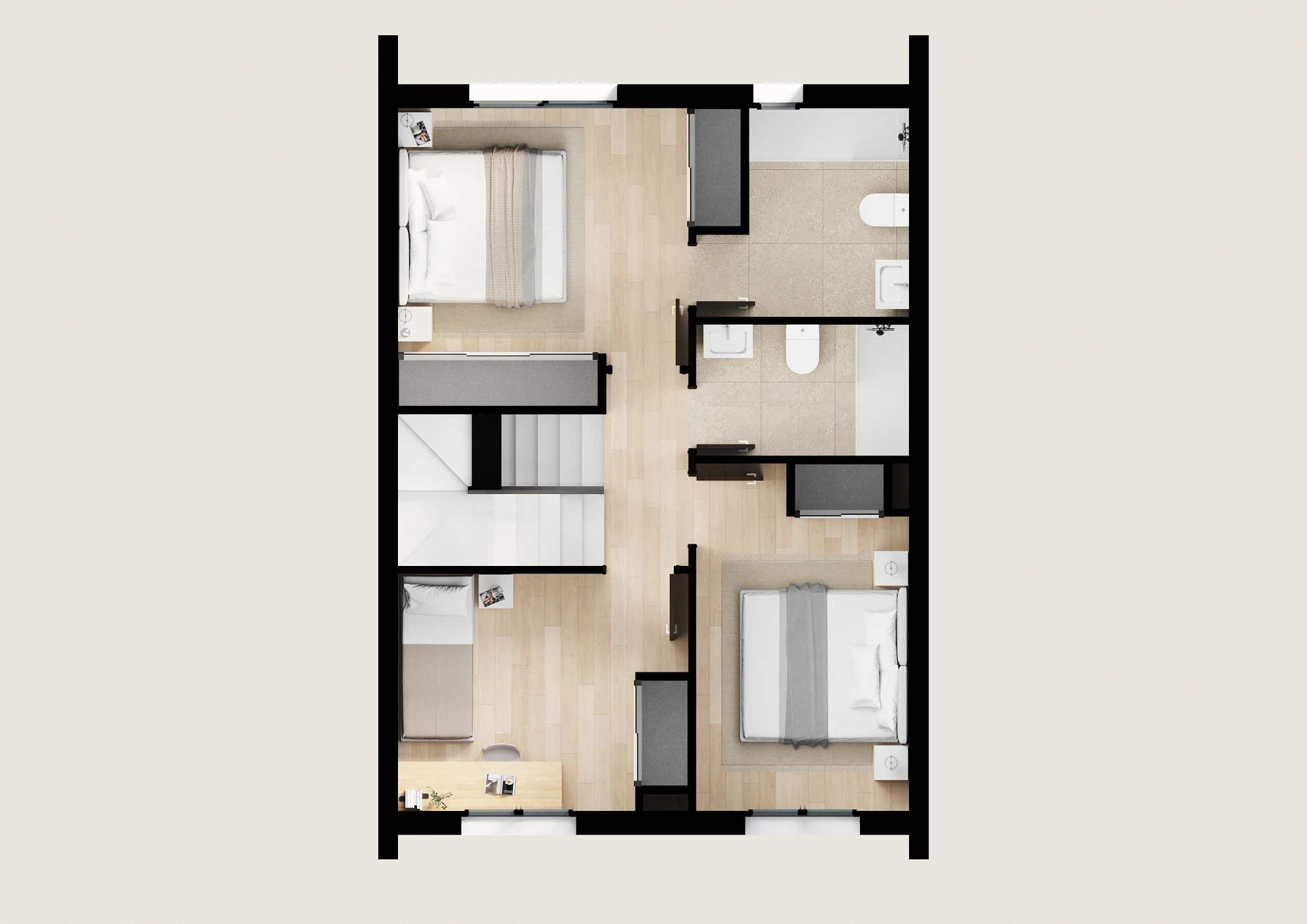 New Build Modern Townhouse for Sale in Finestrat