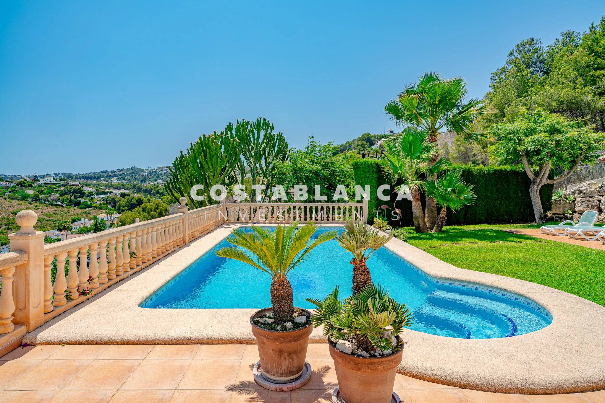 Double Plot Luxury with Uninterrupted Green Zone and Sea Views for sale in Javea