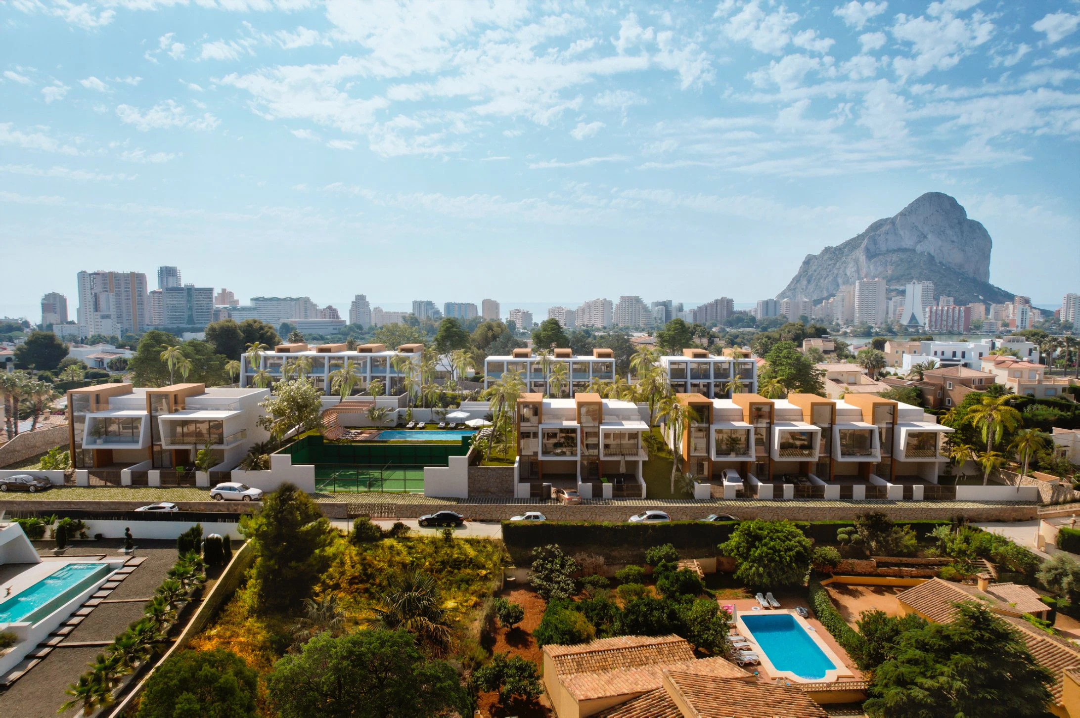 Modern Townhouse in Calpe with Sea & Mountain Views