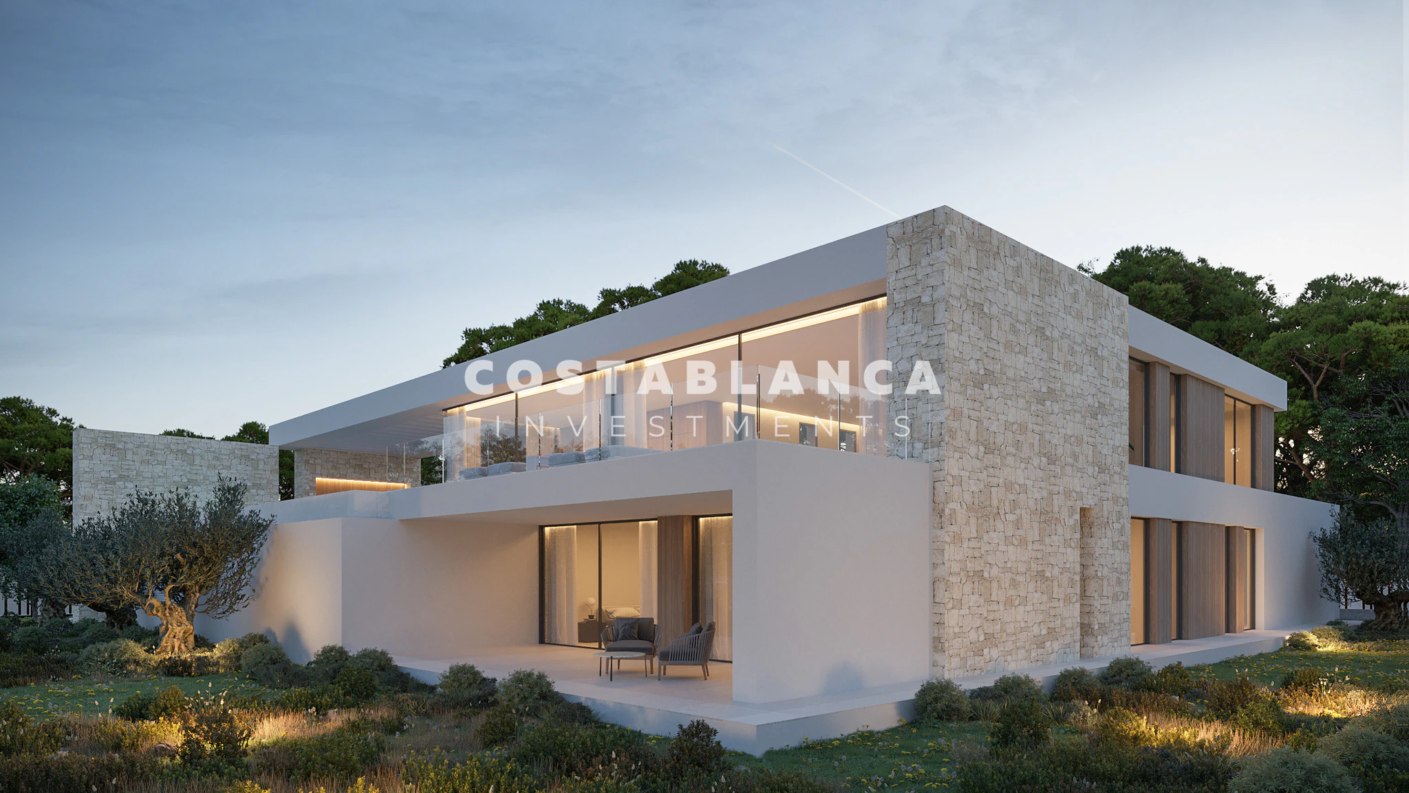 Villa neuve de luxe avec vue sur mer à vendre à Moraira
