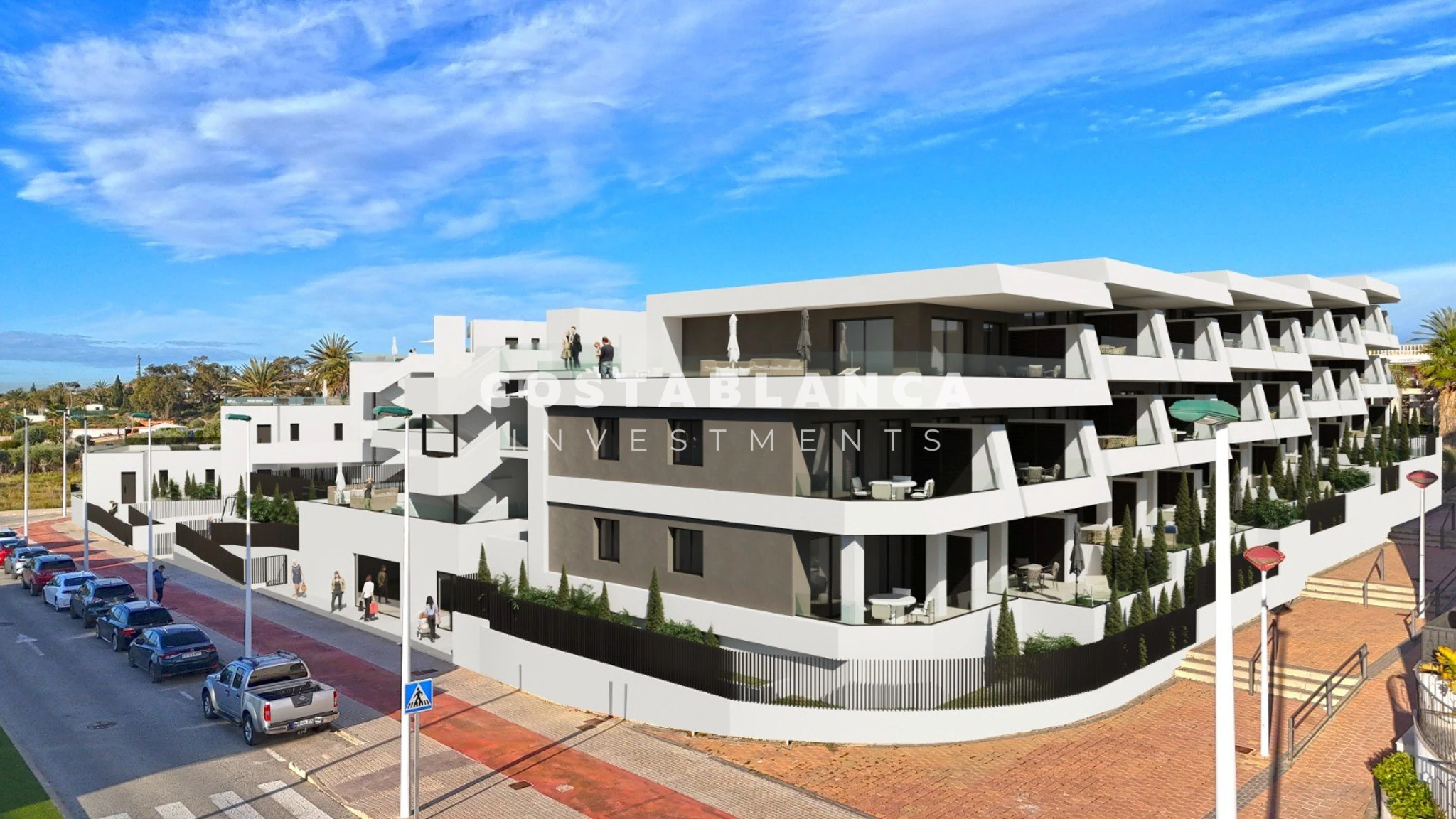 Top Apartment in El Pinet 7 Minutes Walk to the Beach with Private Garden and Terrace