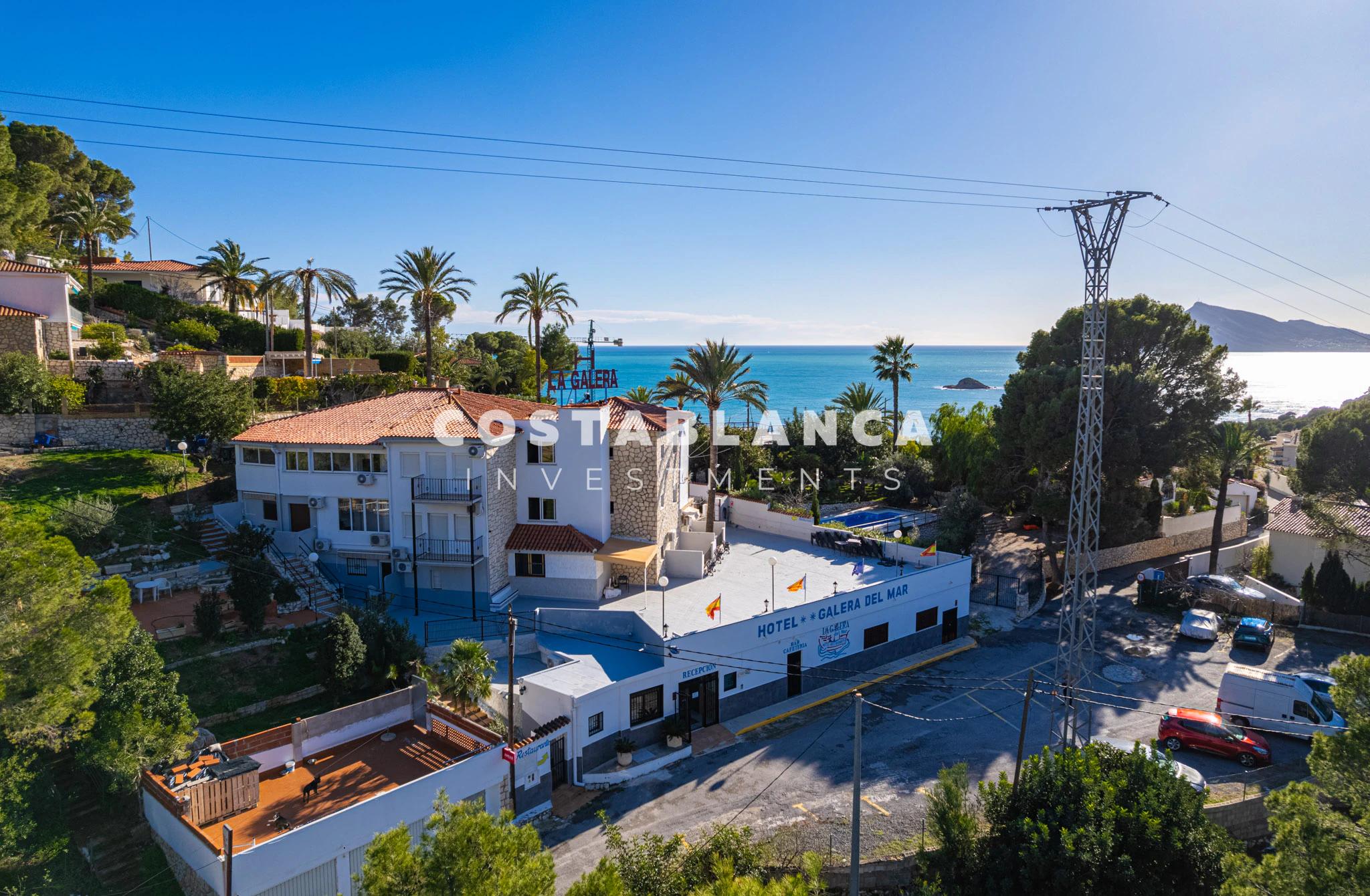 Centrally Located Hotel with Sea Views and Apartment Conversion Opportunity for sale in Altea