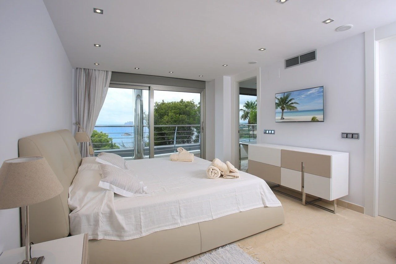 Chalet de lujo en primera línea en venta en Altea