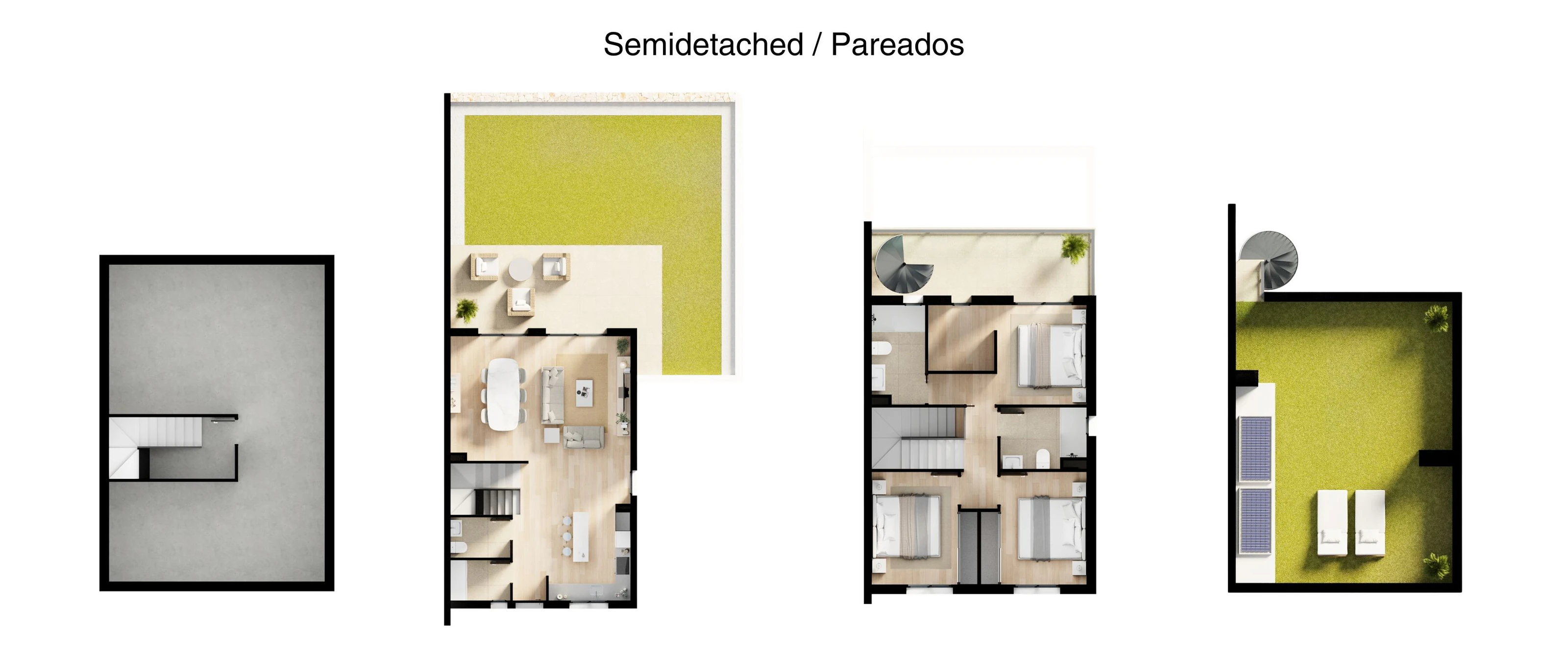 New Build Modern Townhouse for Sale in Finestrat