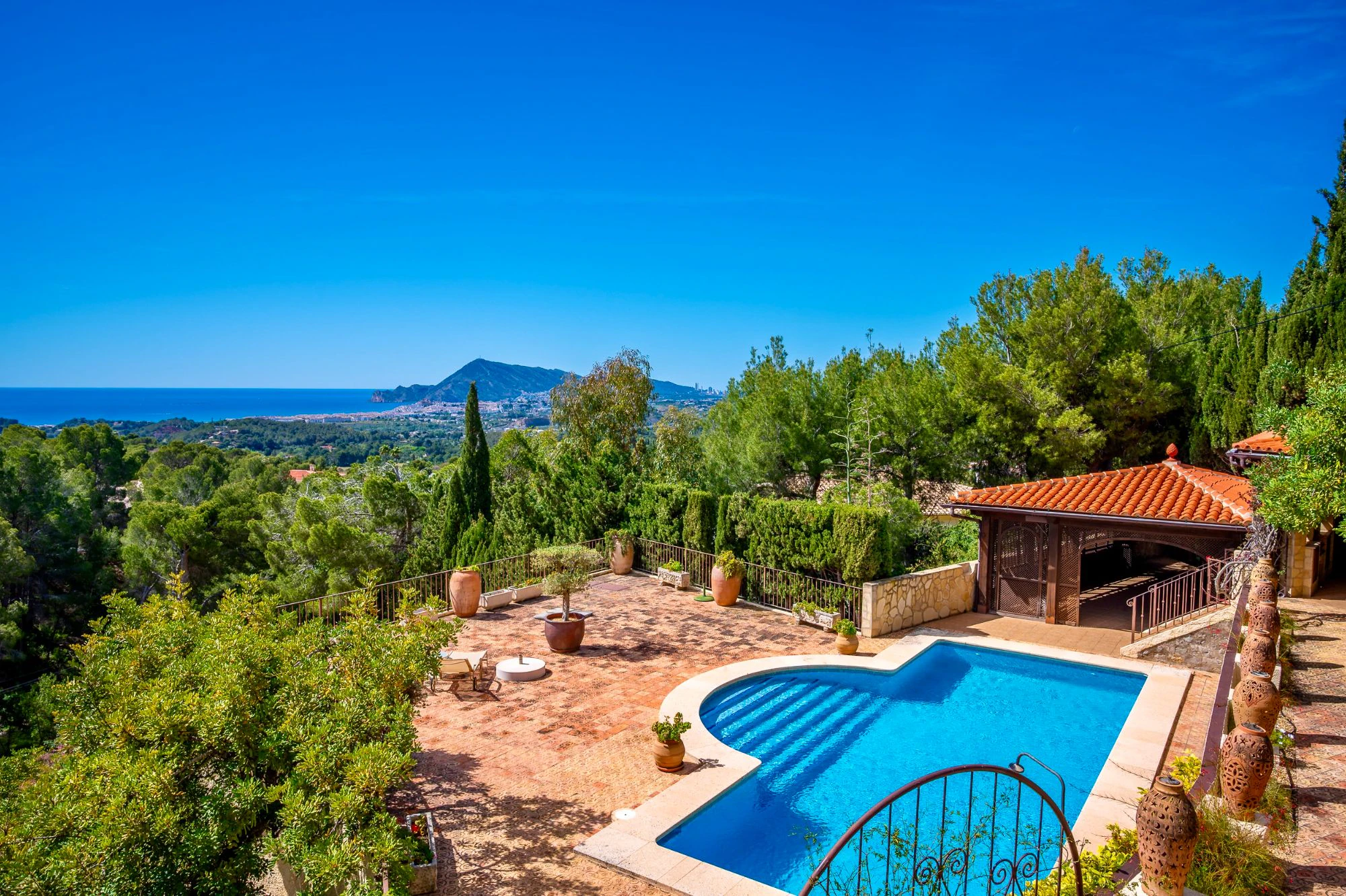 Villa avec vue sur la mer à vendre à Altea