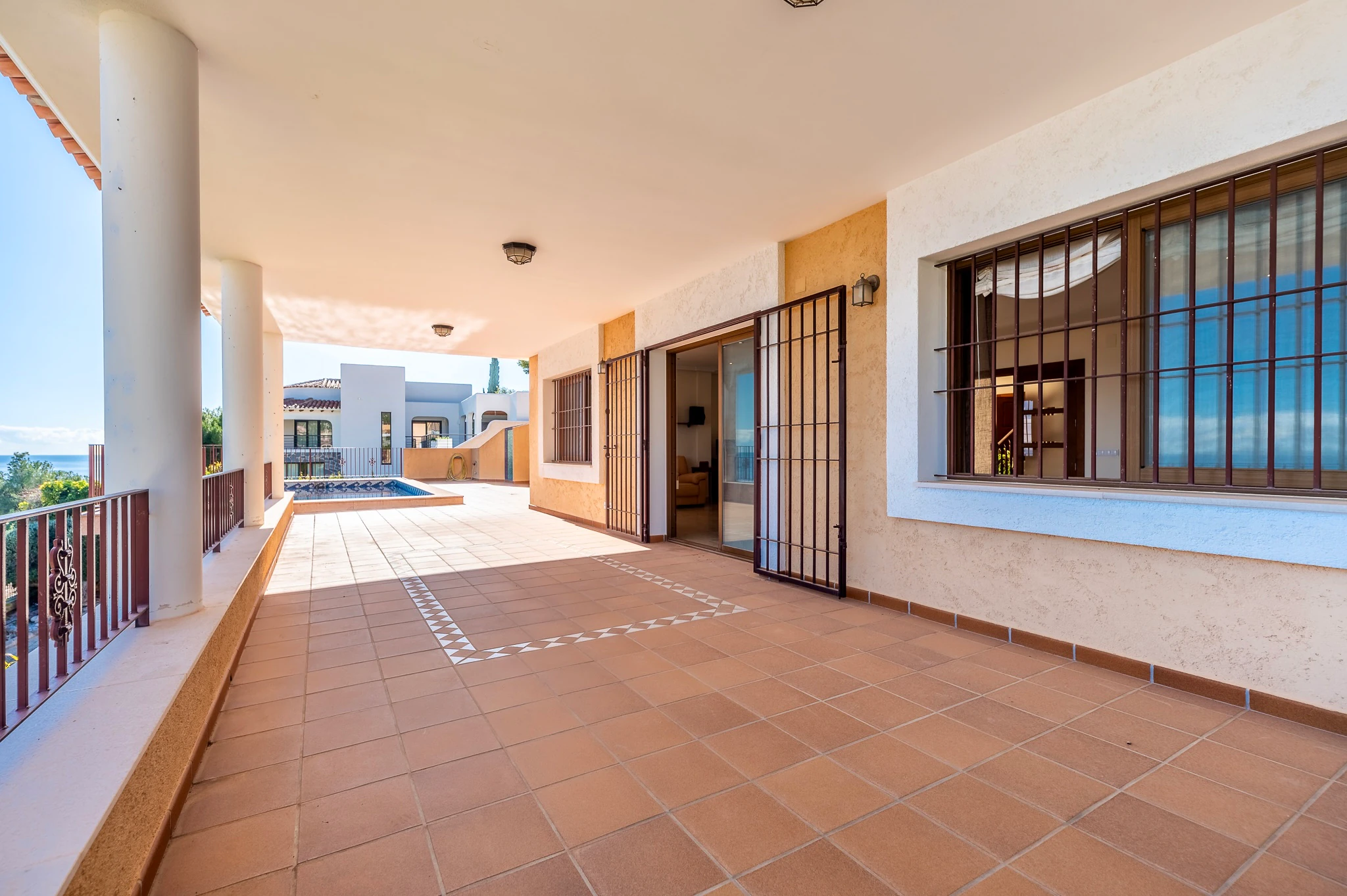 Villa méditerranéenne à vendre à La Olla, Altea avec une vue imprenable sur la mer