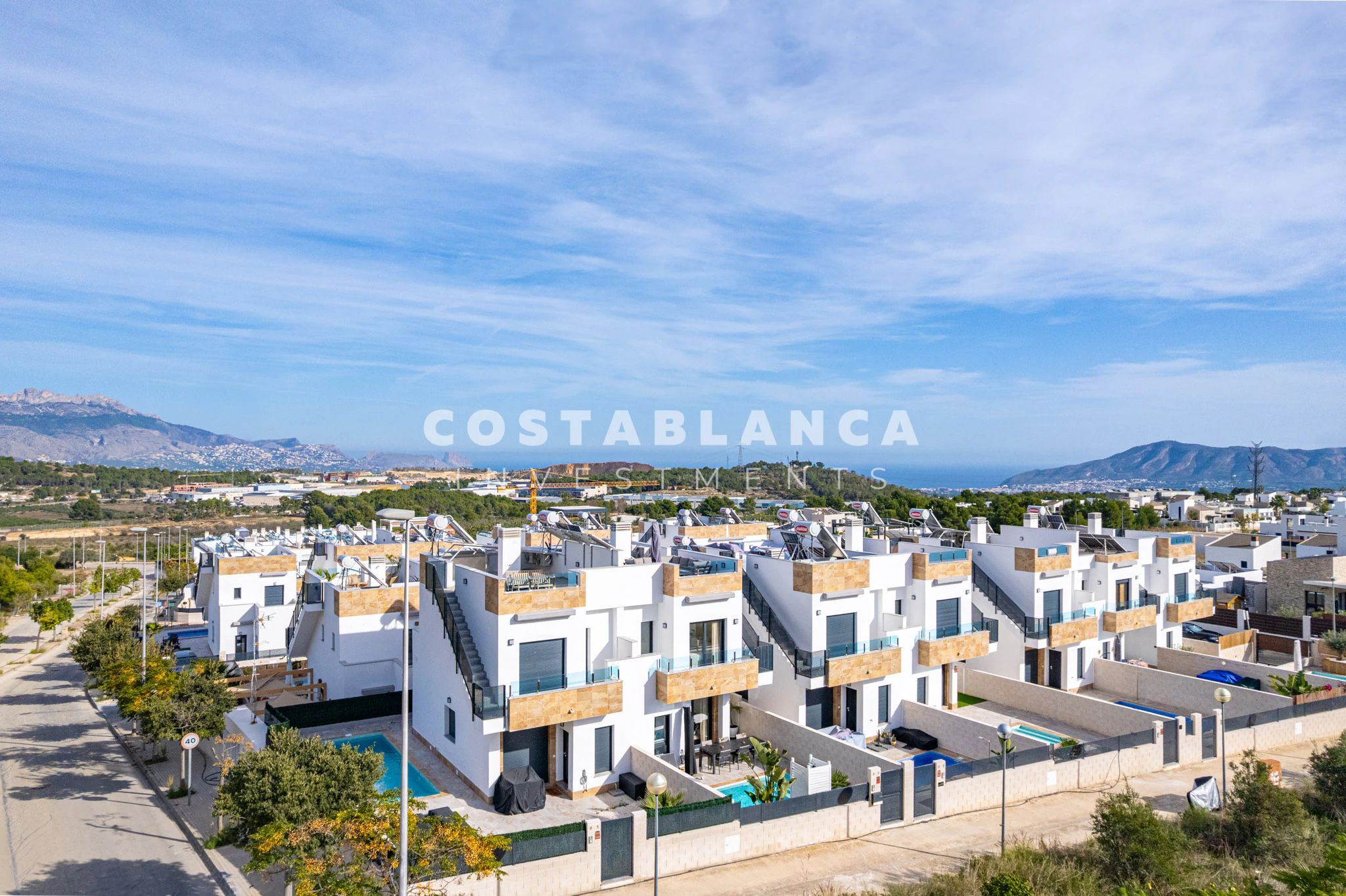 Modern Semi-Detached Villa for sale in Polop