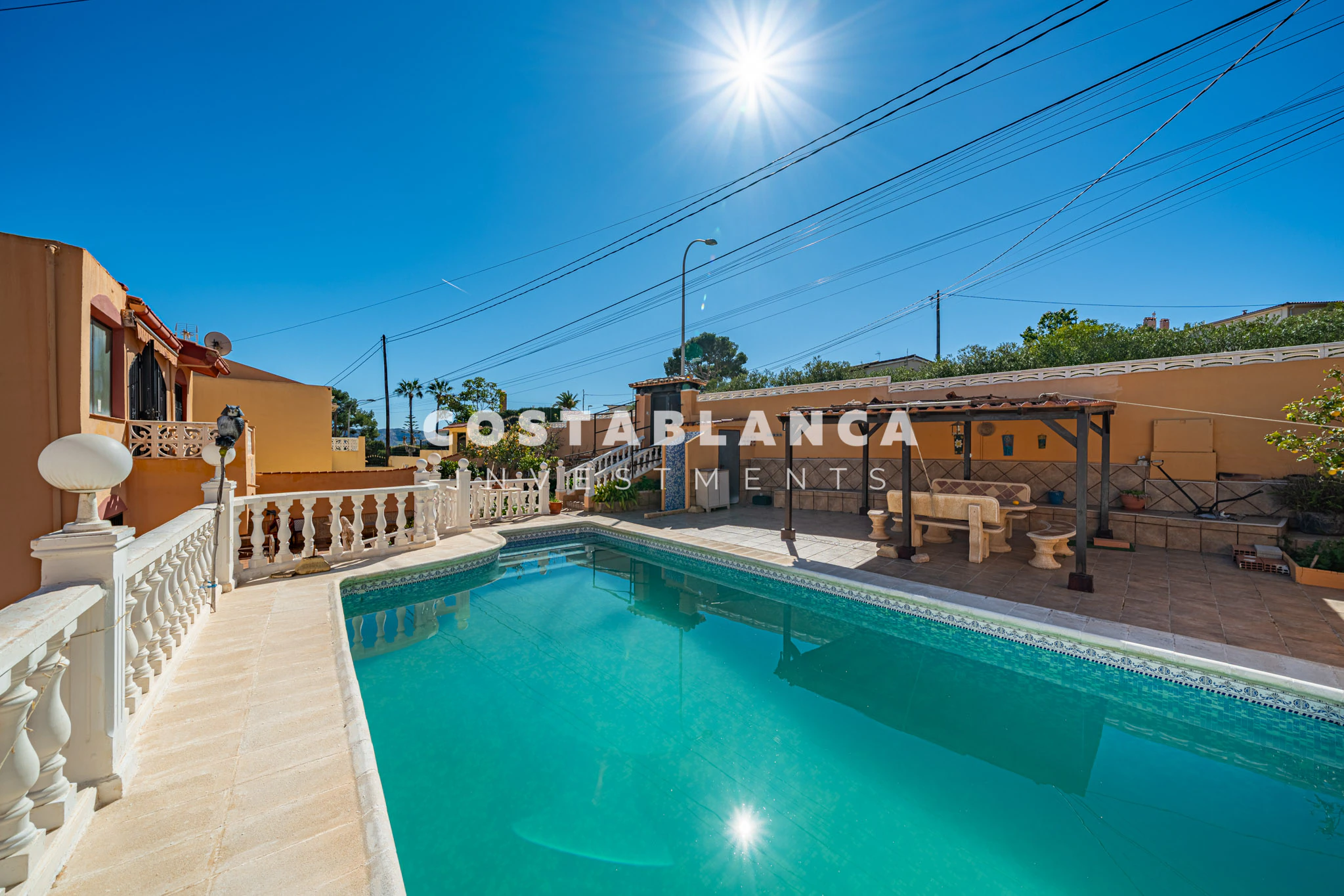 Large Family Home with Pool and Summer Kitchen for sale in La Nucía
