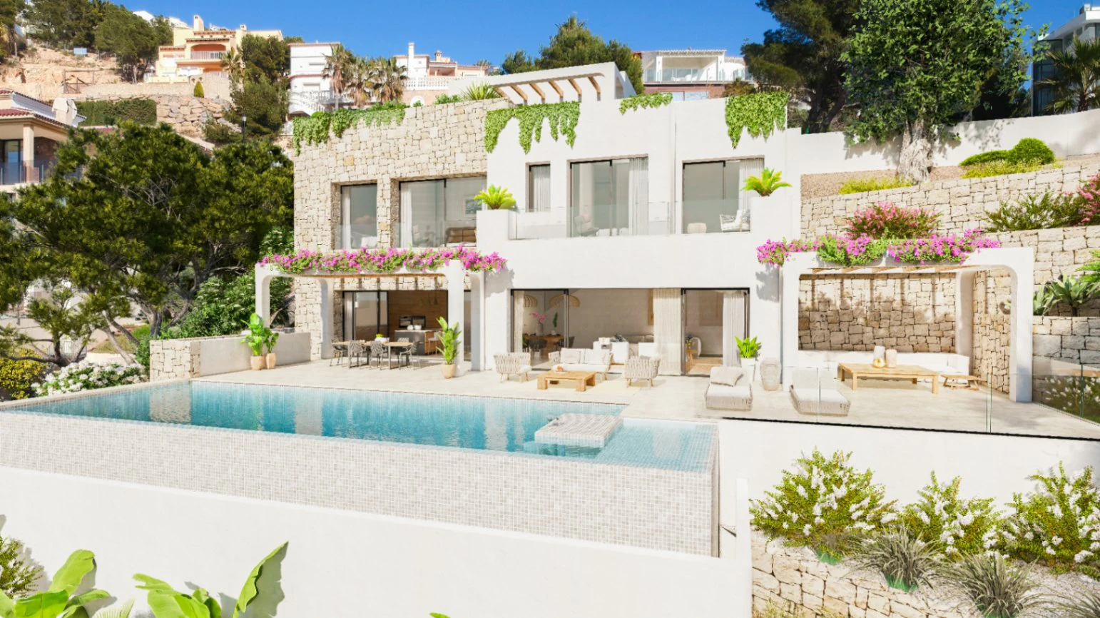 Project of a Luxury Villa with Sea Views for Sale in Altea Hills