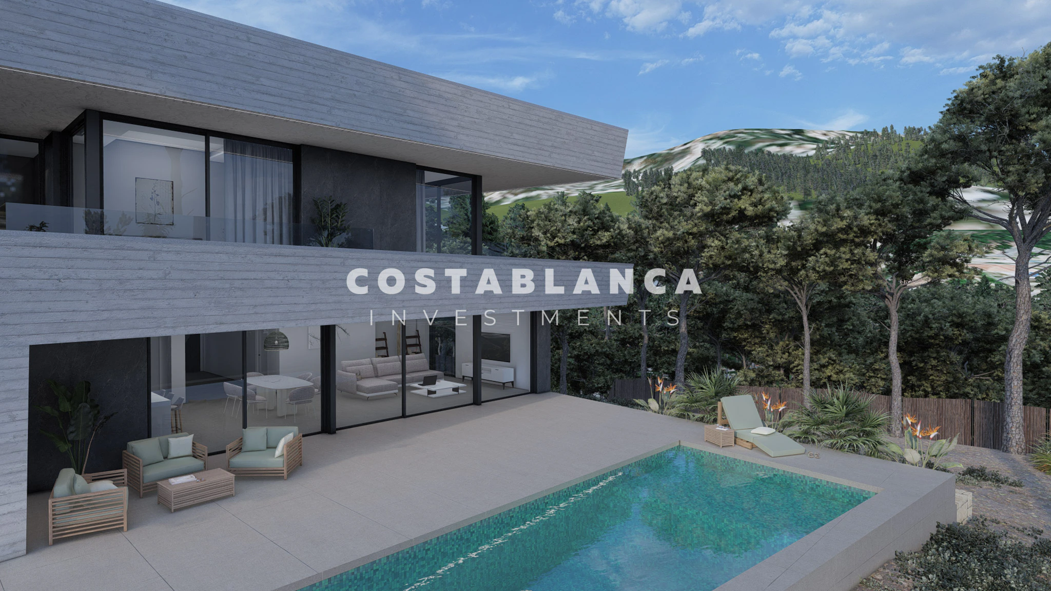 Eine private Luxusvilla, die Design, Komfort und Nachhaltigkeit in Altea vereint.