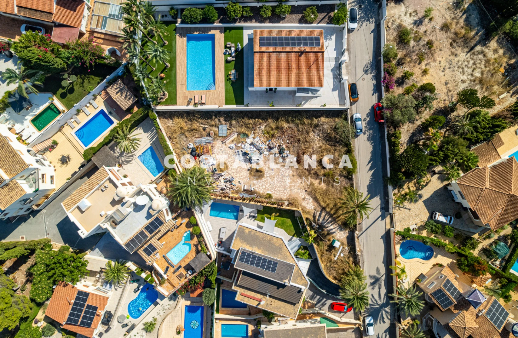 Terreno residencial con vistas al mar en venta en El Albir