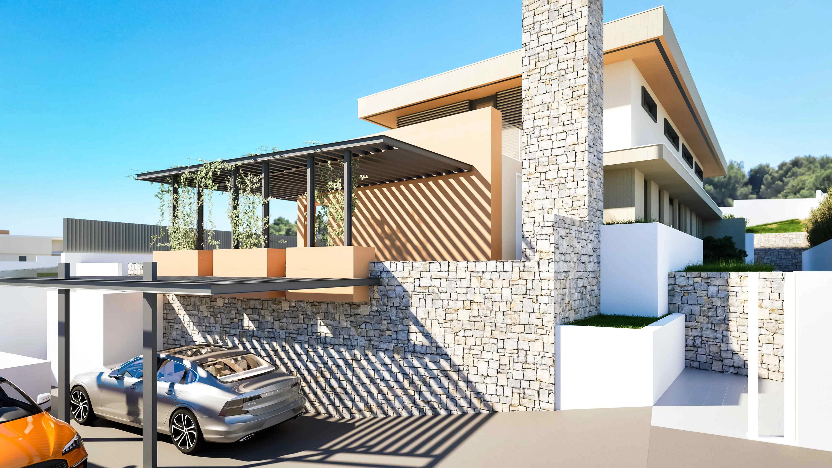 Impresionante villa de diseño con vistas infinitas en venta en Moraira