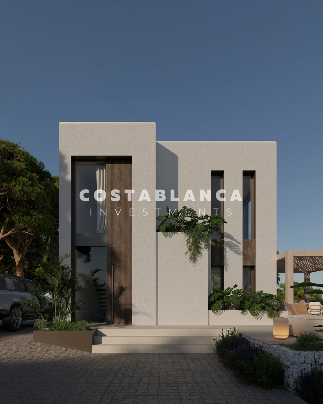 Modern Luxury Villa with Sea Views 250m from Cala La Fustera