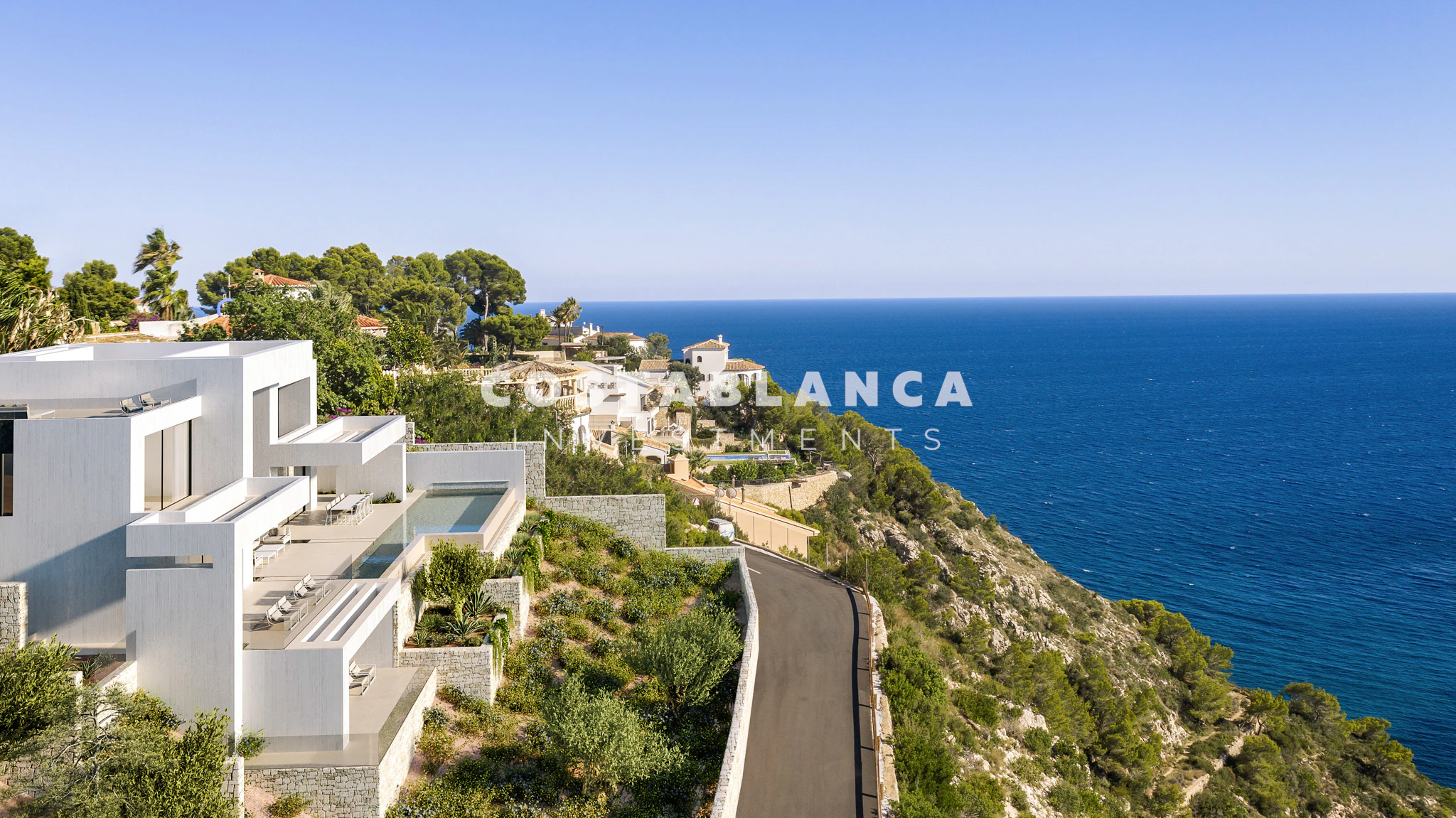 Villa neuve de luxe méditerranéenne à vendre à Jávea