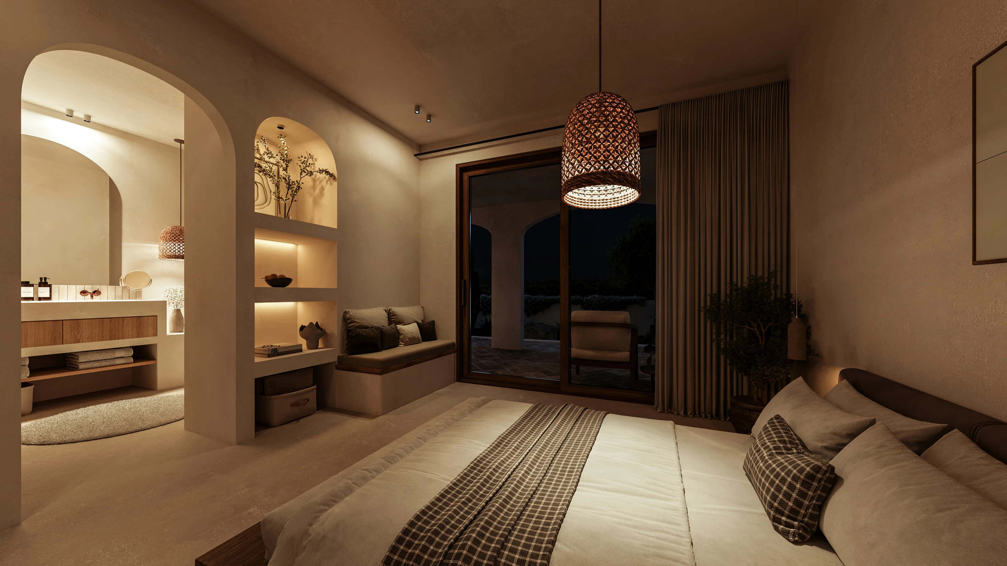 Villa de lujo al estilo de Ibiza con vistas al mar en Moraira – finalización a principios de 2026