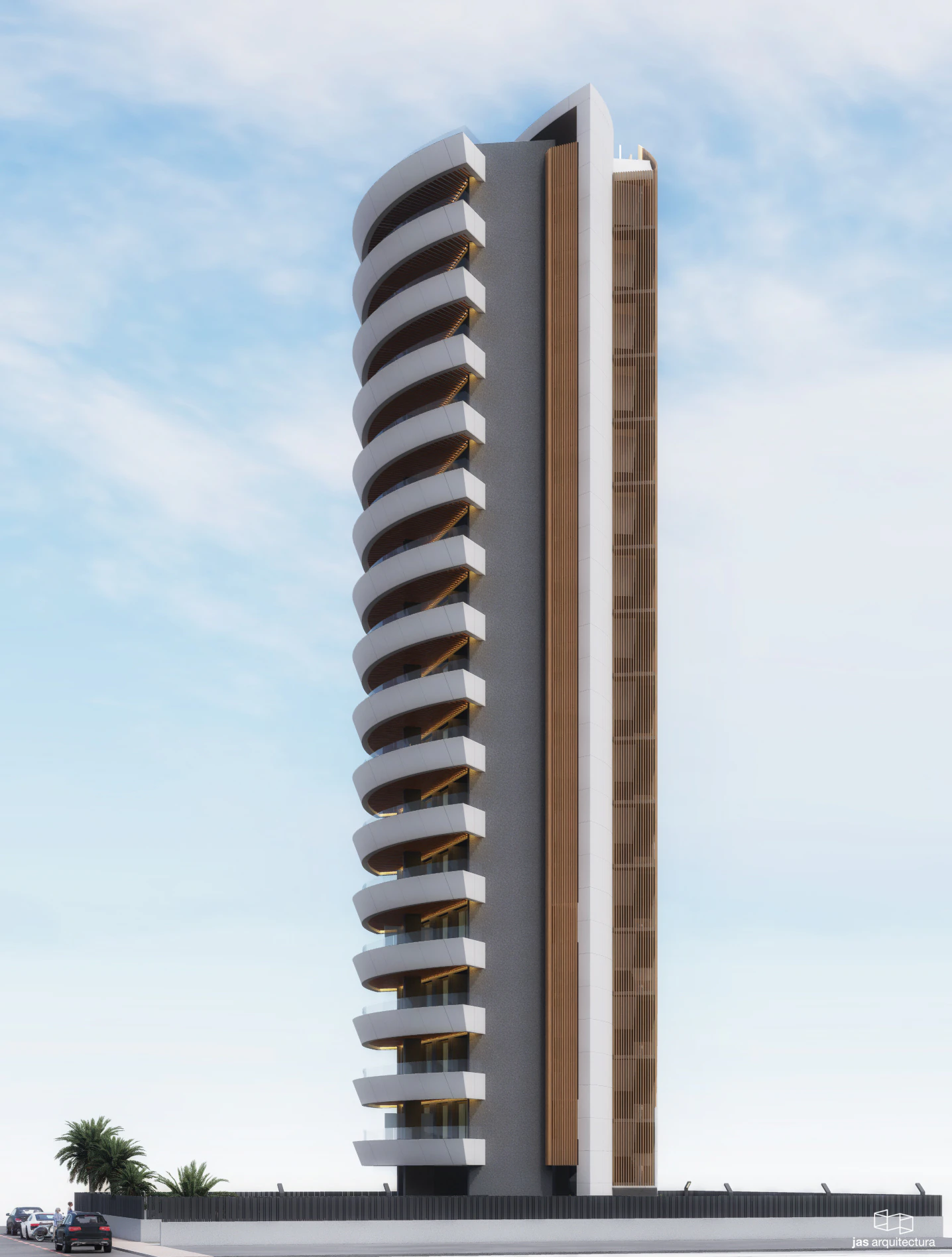 New Build Modern Apartment for Sale in Calpe With Sea and Mountain Views