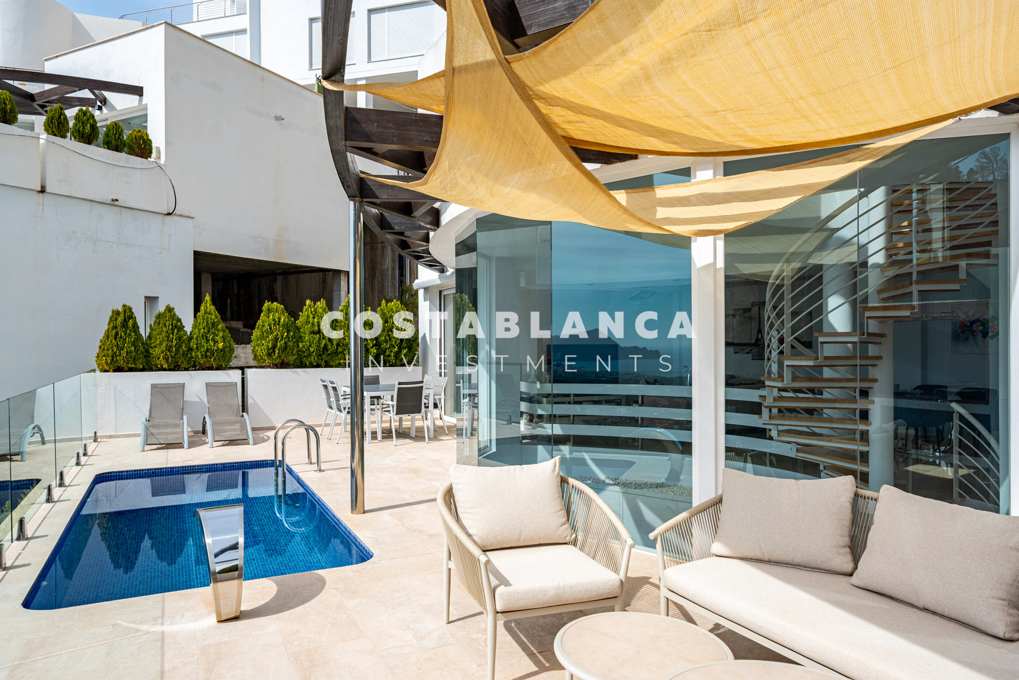 Luxury Modern Villa in Sierra Altea with Panoramic Sea Views
