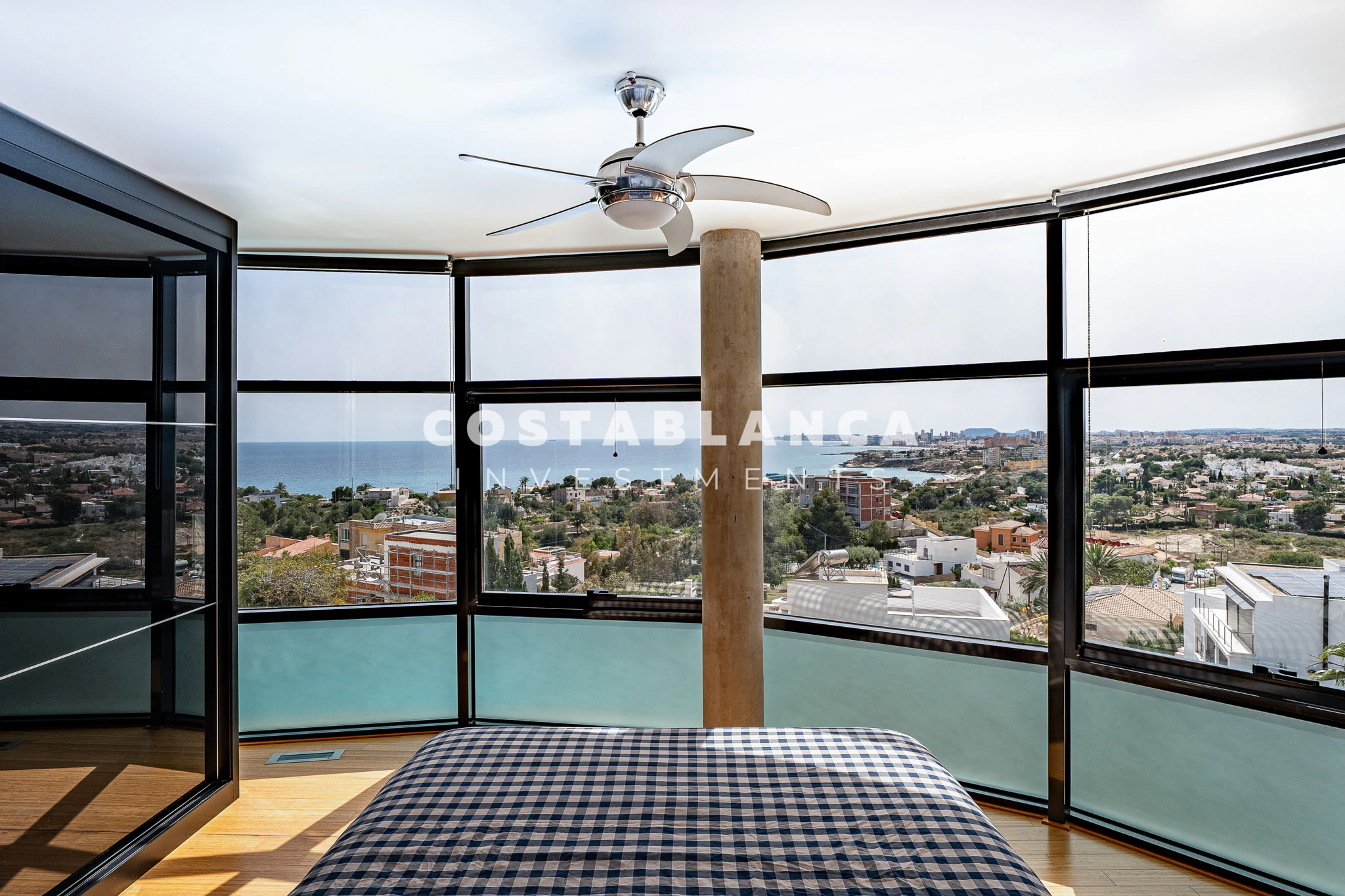Modern Sea View Villa with Heated Pool and Panoramic Views for sale in Campello