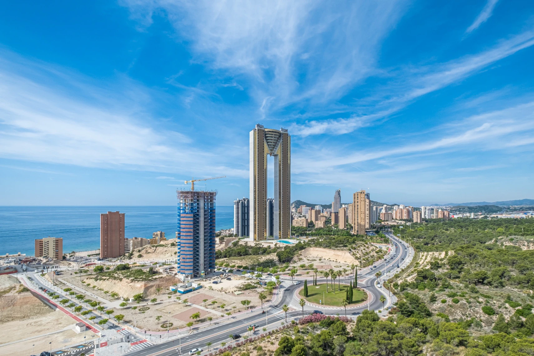 Искусные квартиры с захватывающими видами на продажу в Бенидорме