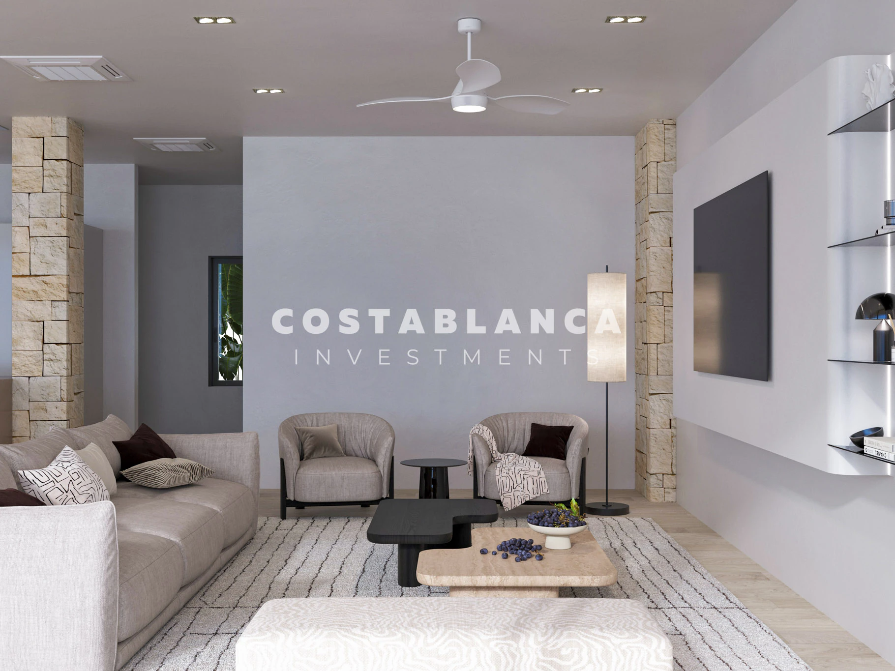 Modern Designer Villa with Panoramic Views for Sale in Altea Hills