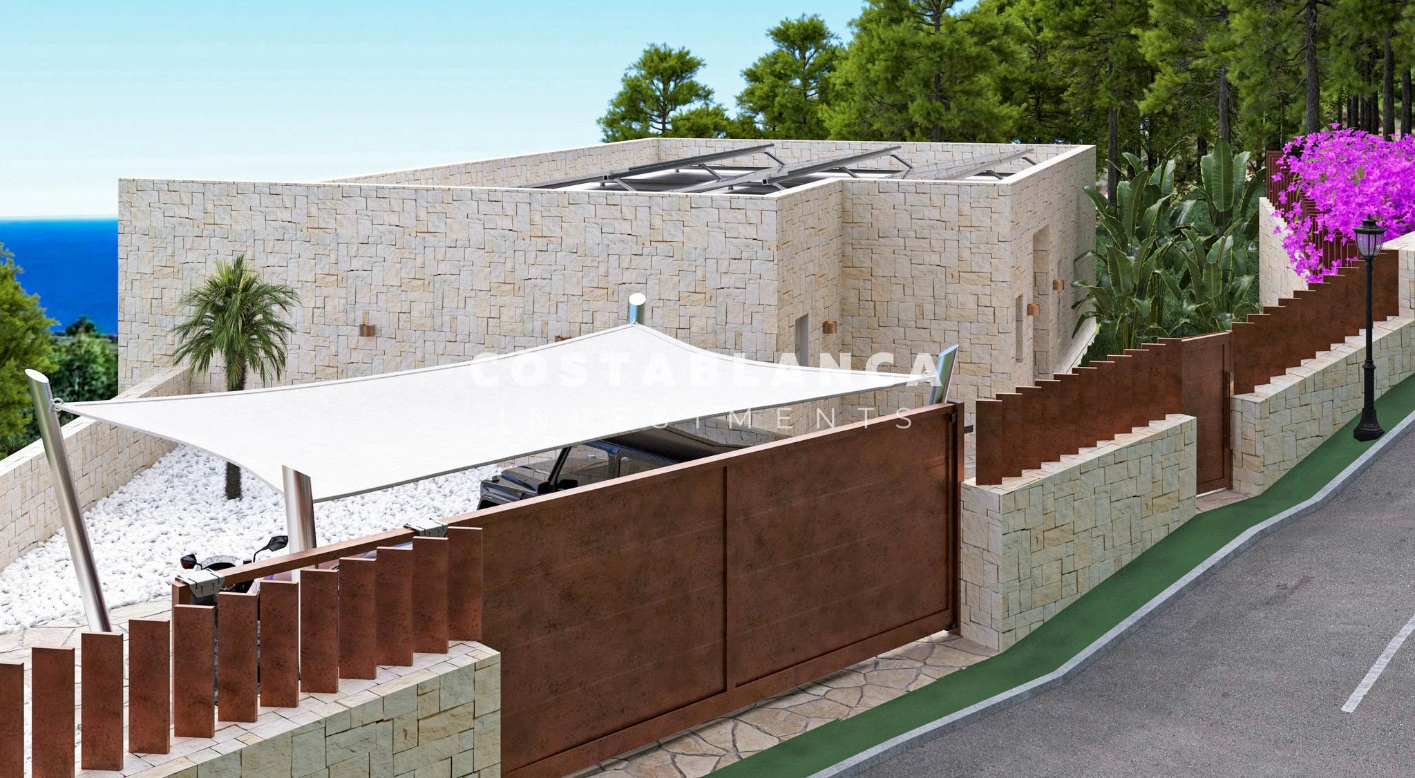 Modern Designer Villa with Panoramic Views for Sale in Altea Hills