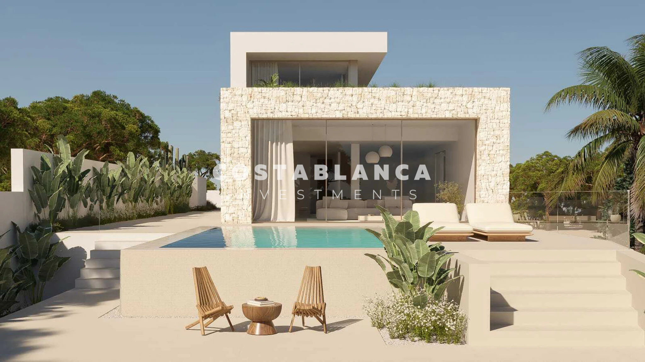 Villa de lujo de nueva construcción en La Fustera Benissa