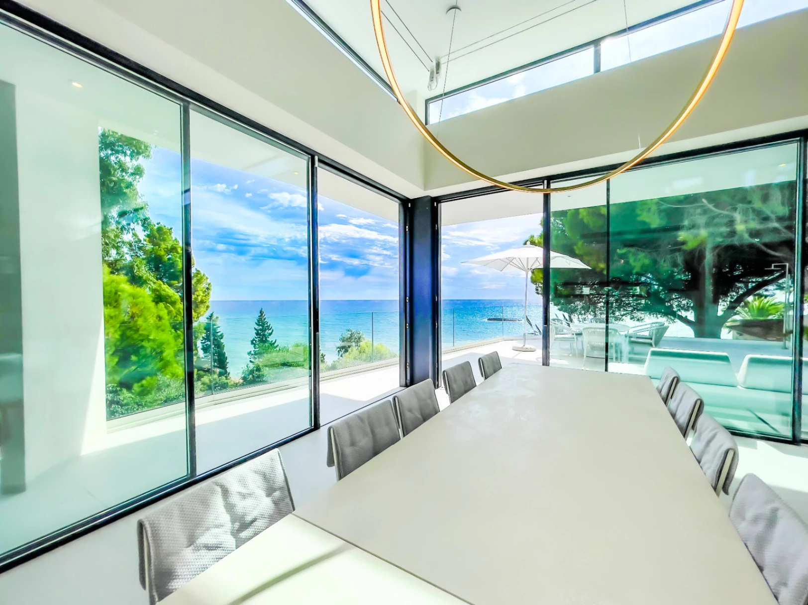 First Line Luxury Villa for Sale in Altea with Private Beach Acces
