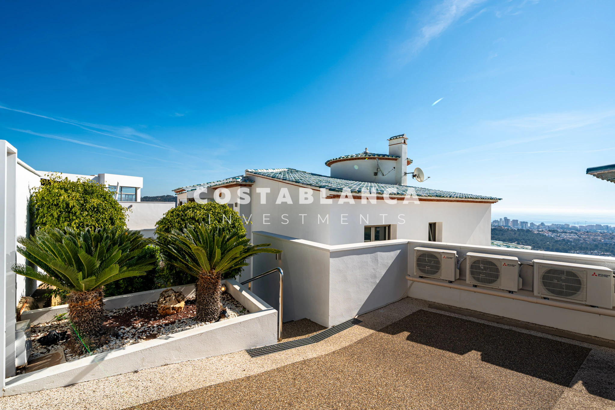 Impressive Villa with Panoramic Sea Views for sale in Calpe