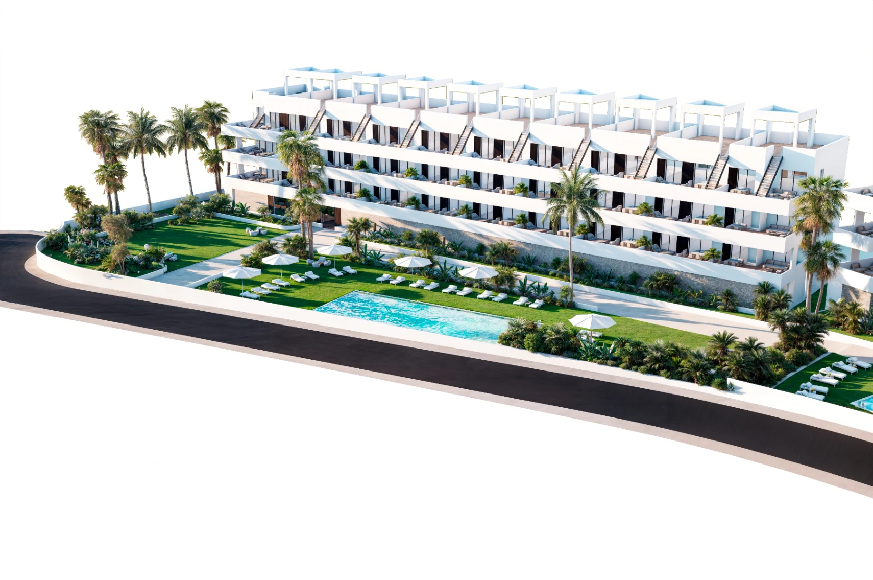 LUXURIÖSE PENTHOUSE-WOHNUNG MIT MEERBLICK ZU VERKAUFEN IN FINESTRAT – FERTIGSTELLUNG 2028