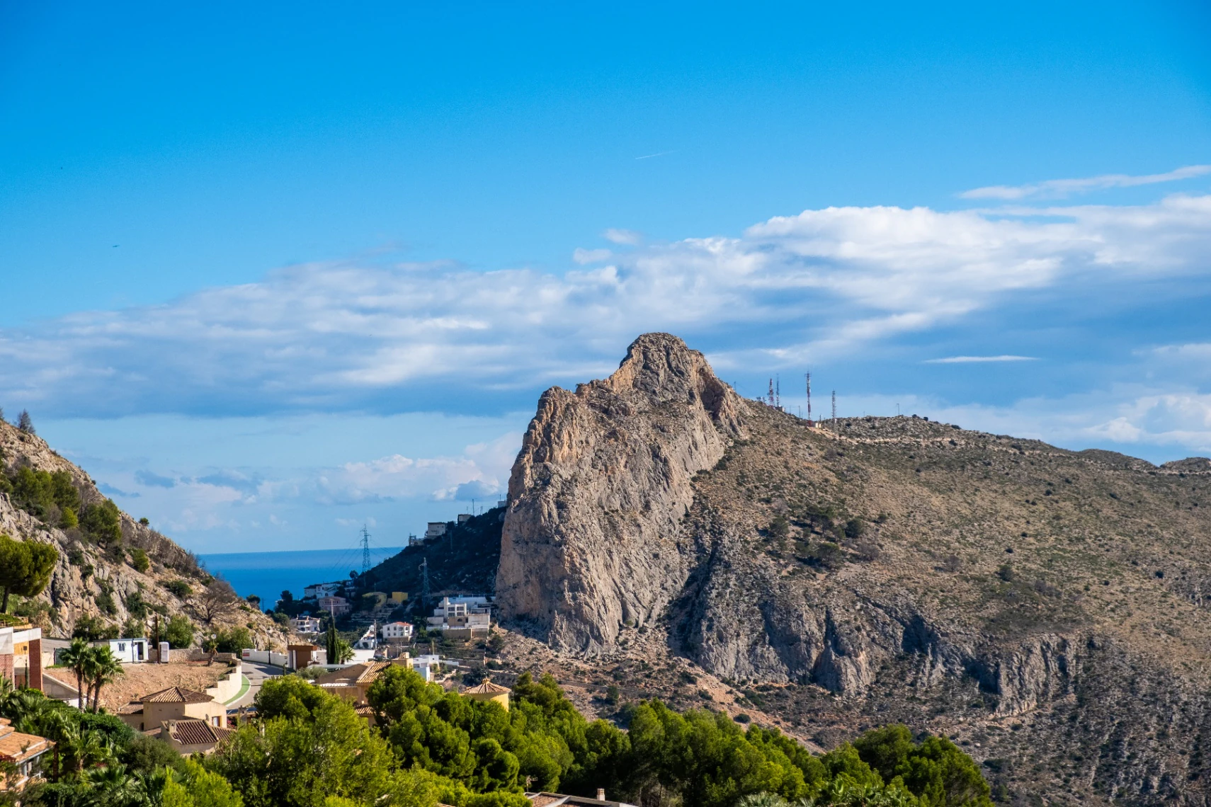 Panoramic Penthouse with Sea Views for sale in Altea Hills