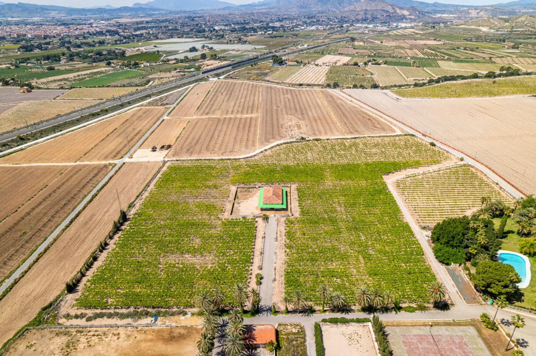 Exclusive Mediterranean Estate with Vineyards and Lakes for sale in Novelda