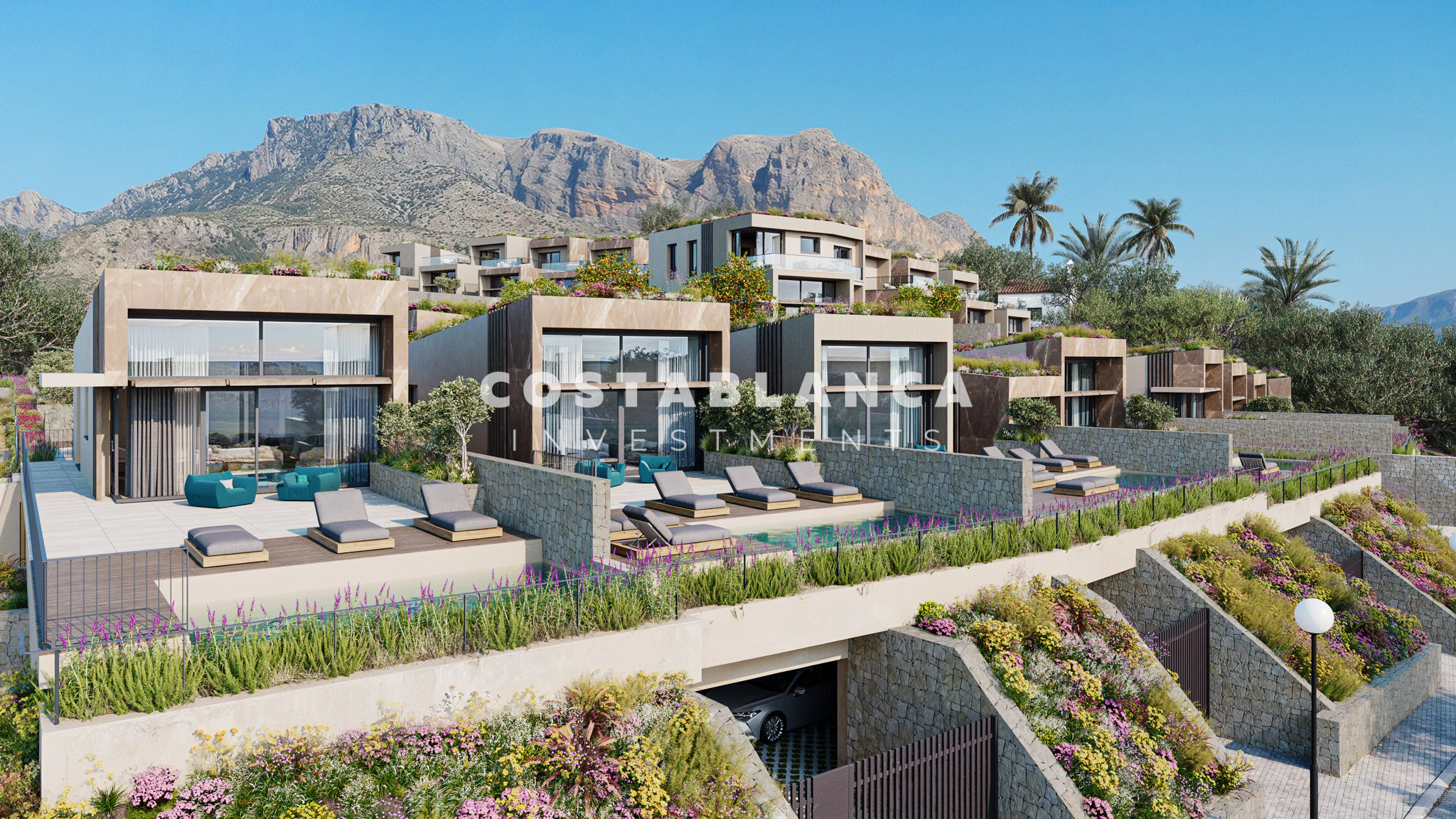 Villas de Nueva Construcción con Vistas al Mar en La Nucía