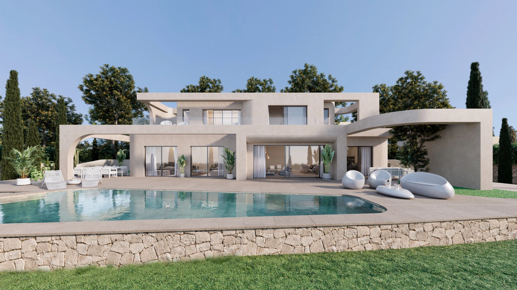 J28 - VILLA D'ÉLÉGANCE MODERNE À VENDRE AU COEUR DE JÁVEA