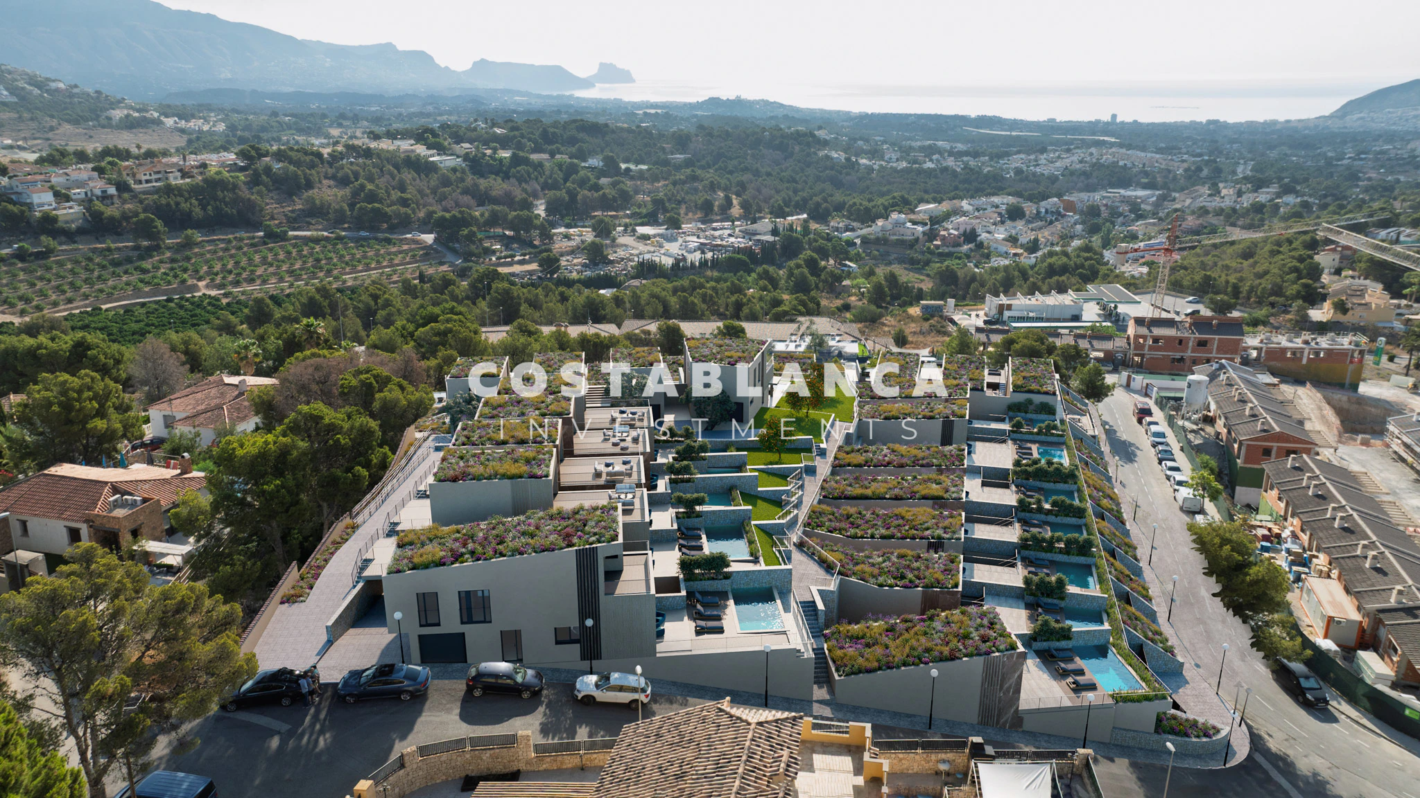 Villas de Nueva Construcción con Vistas al Mar en La Nucía