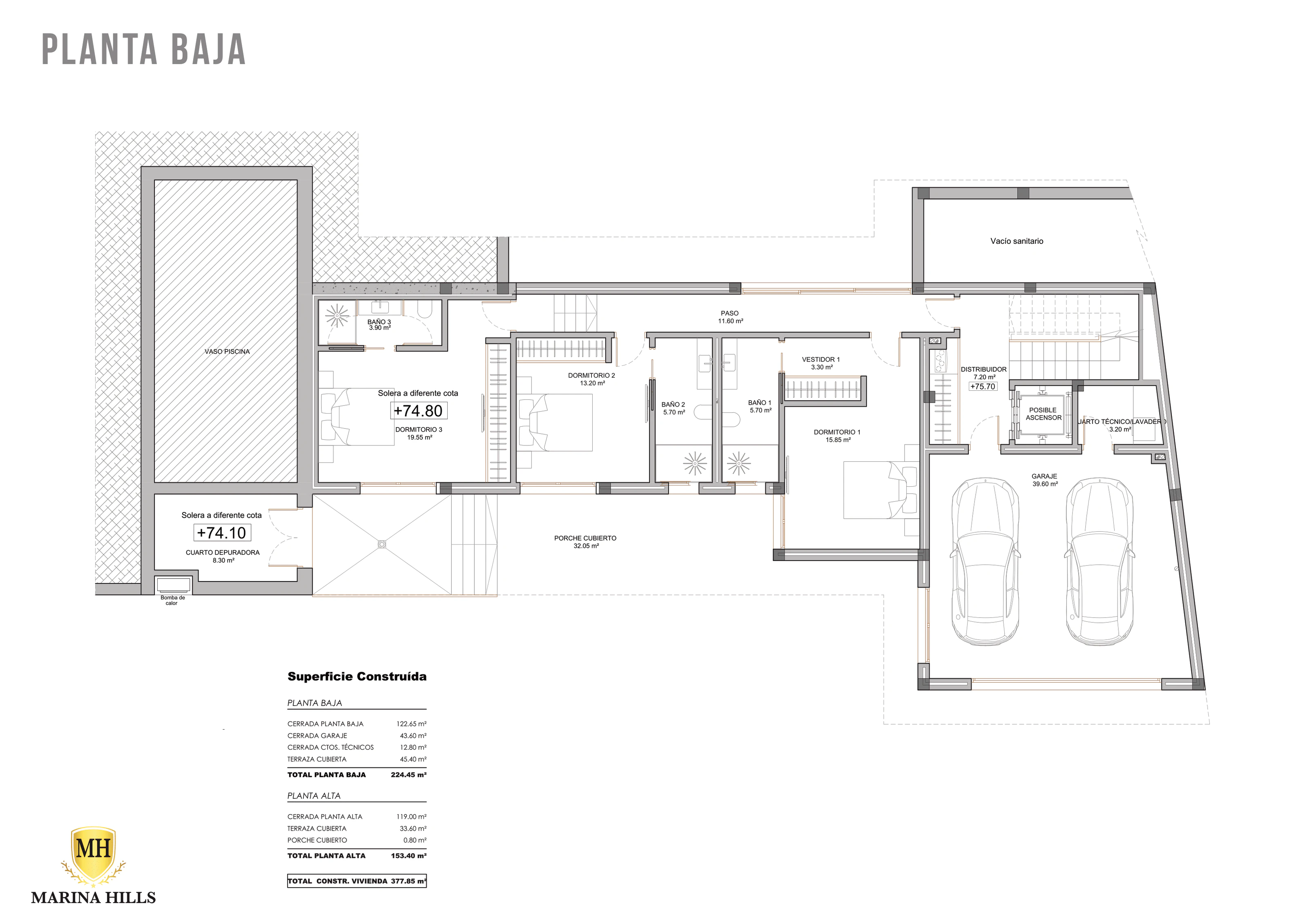 New Luxury Villa in El Albir with Sea Views