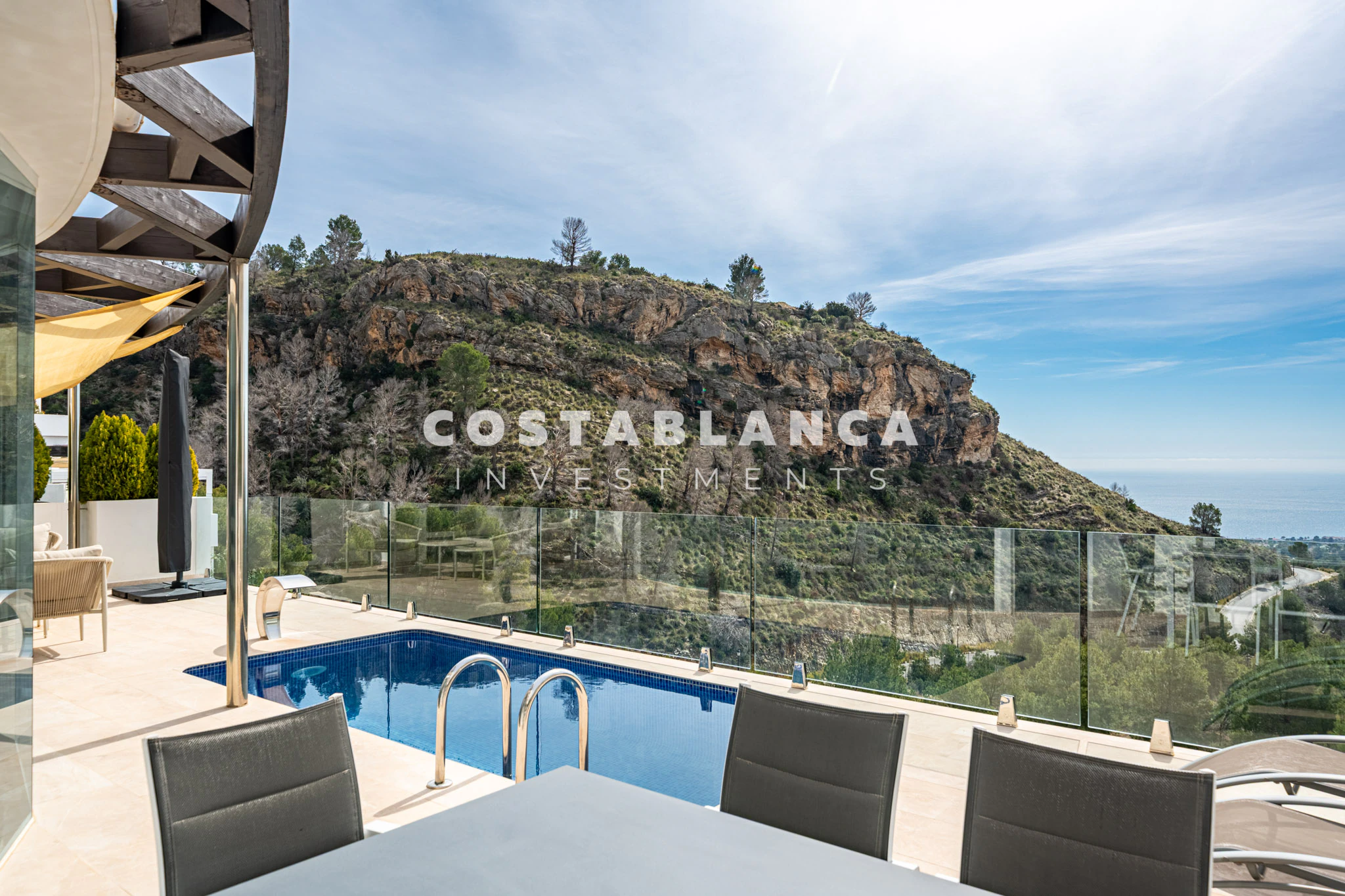 Luxury Modern Villa in Sierra Altea with Panoramic Sea Views
