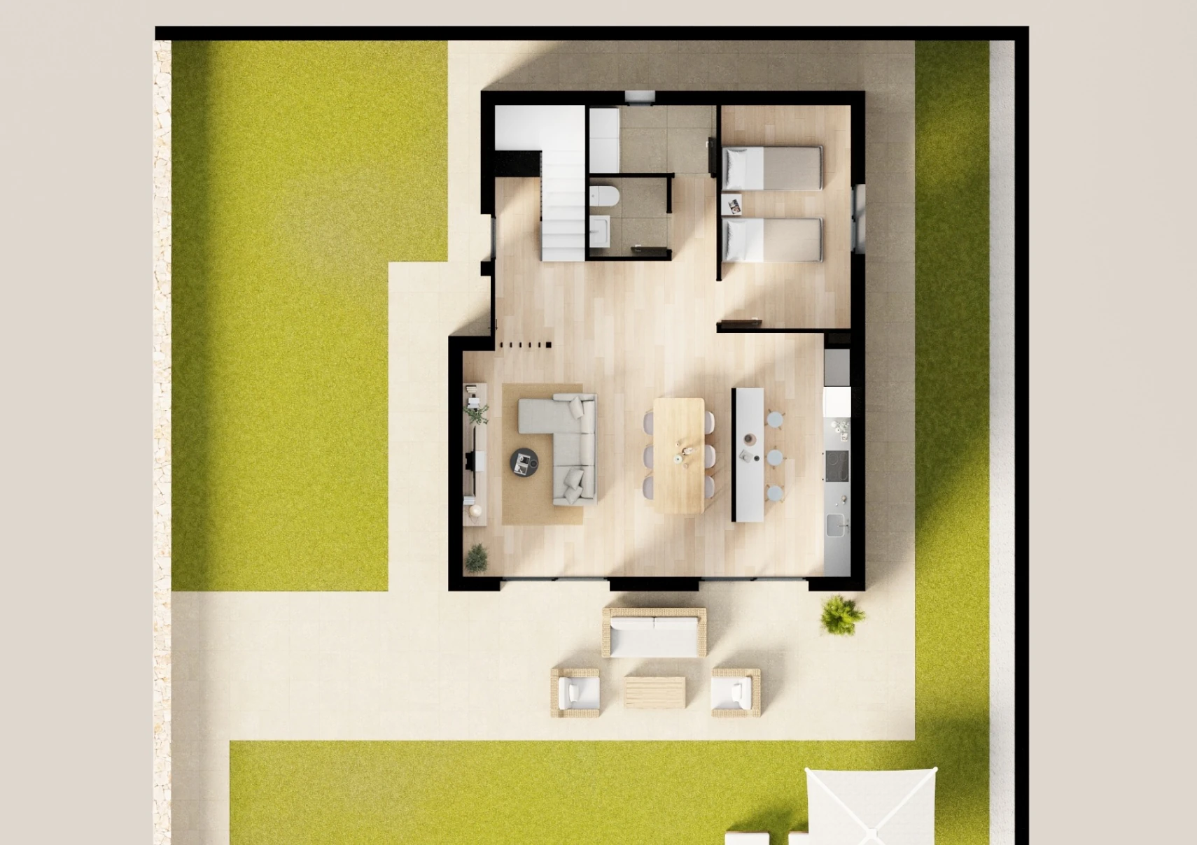 New Build Modern Townhouse for Sale in Finestrat
