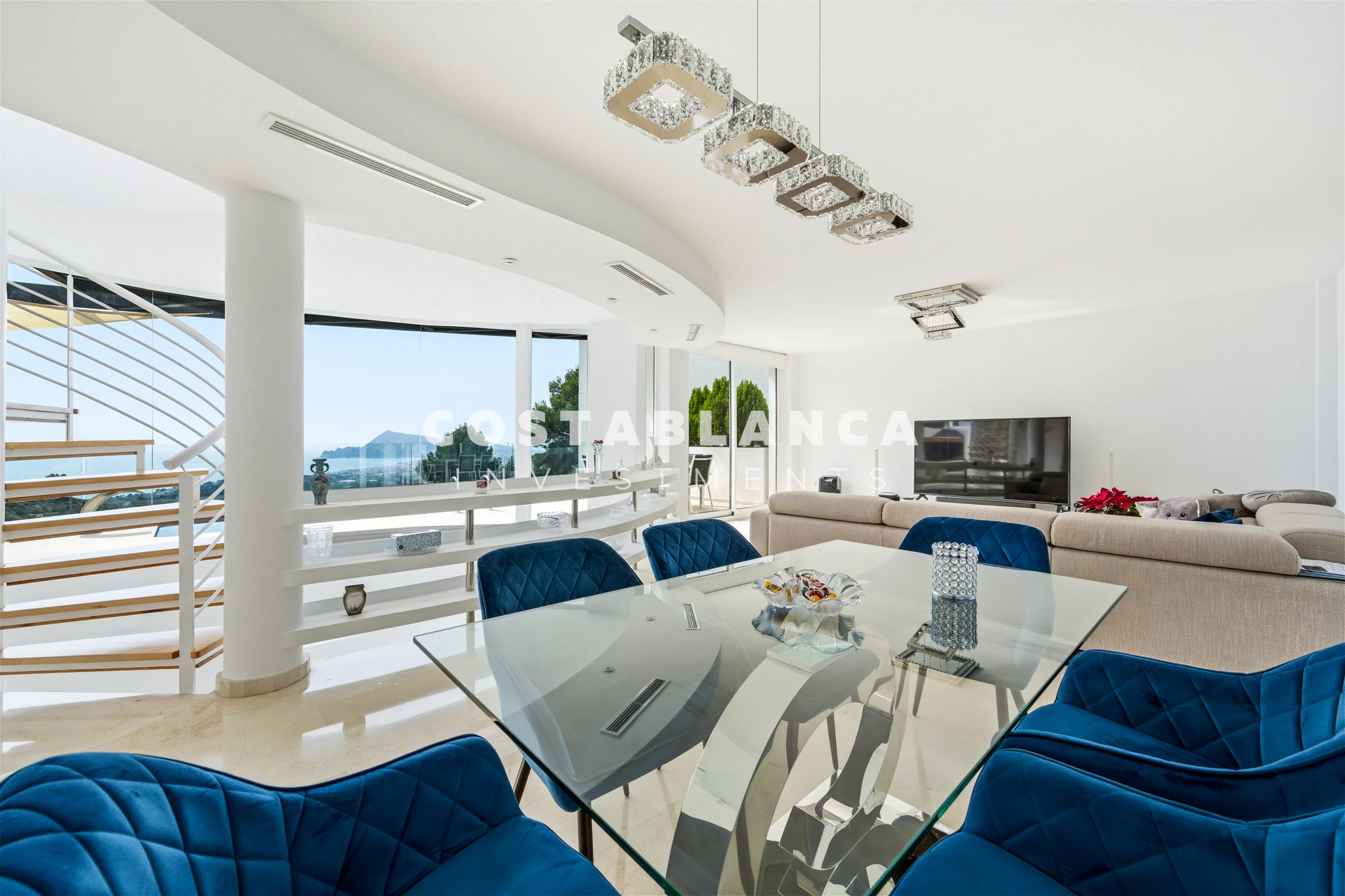 Luxury Modern Villa in Sierra Altea with Panoramic Sea Views