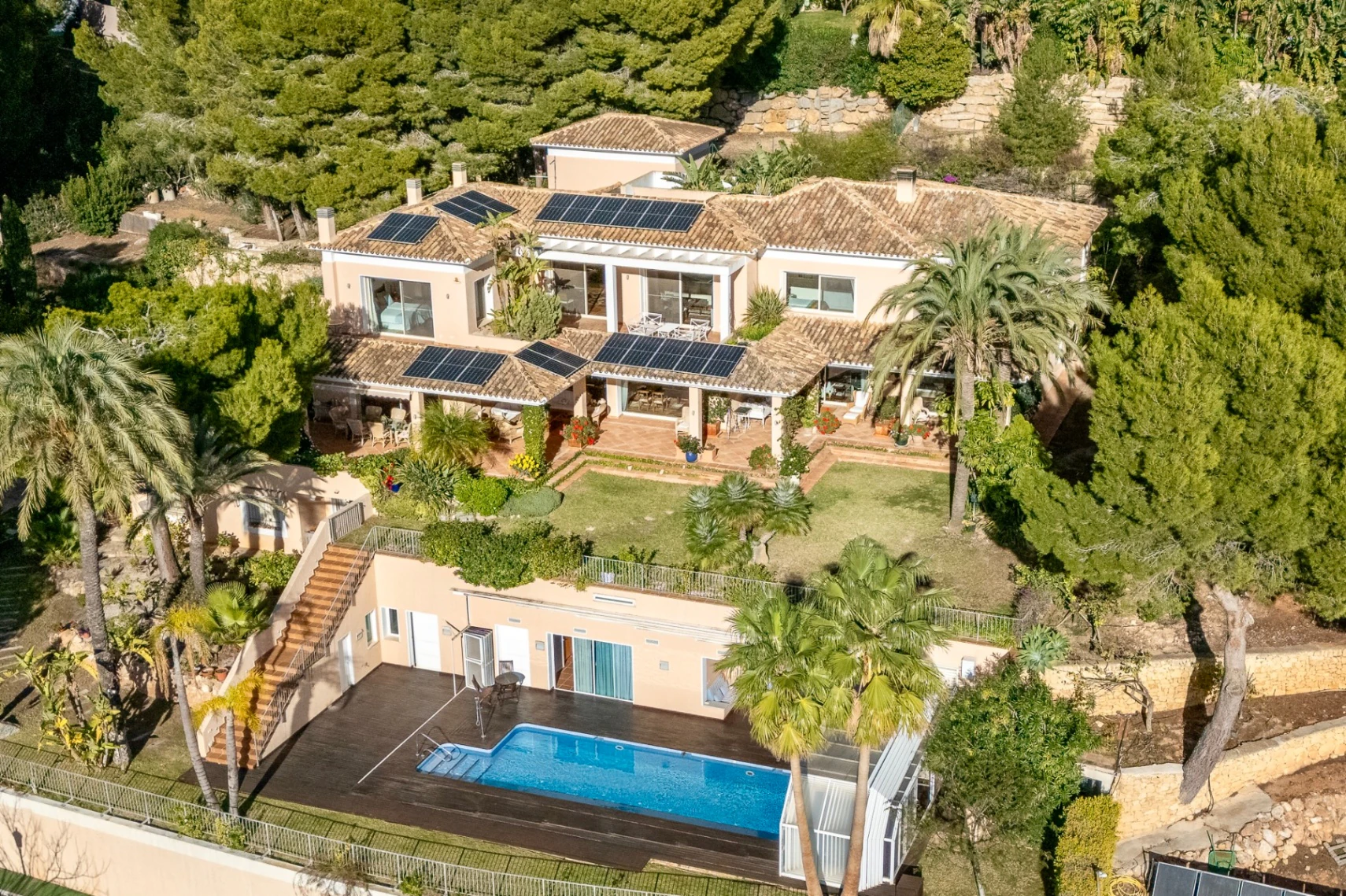 Villa en venta en altea con la mejor ubicación en las colinas de Altea