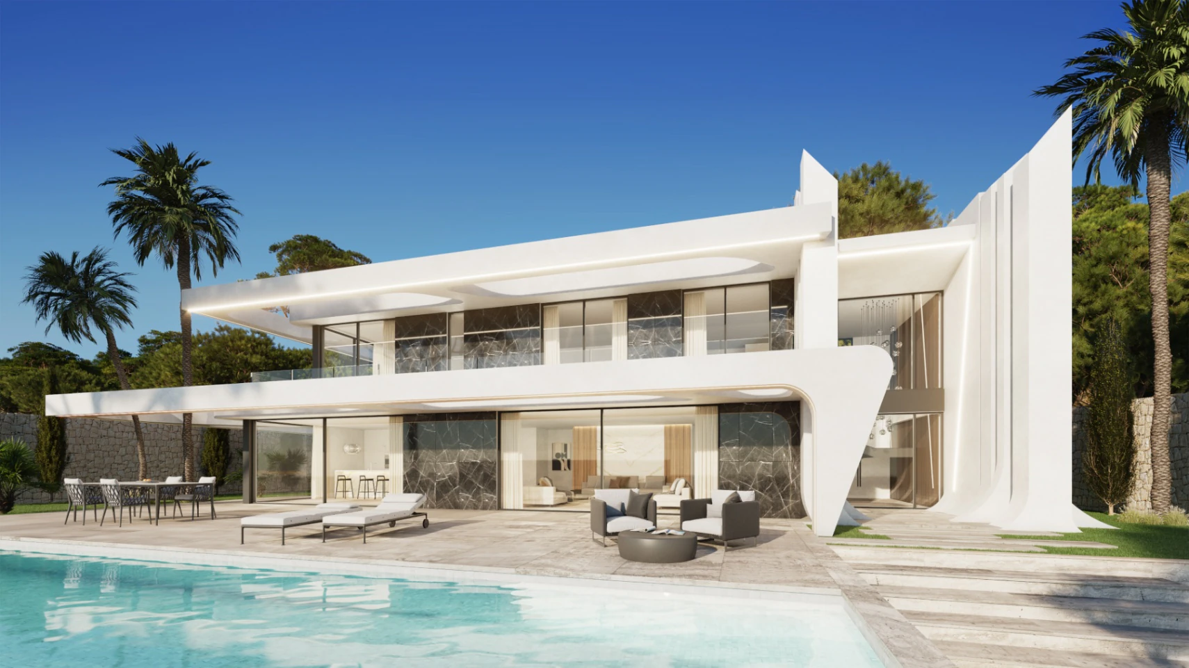 J38 - Villa Design avec Vue Panoramique à Monte Olimpo à vendre à Jávea