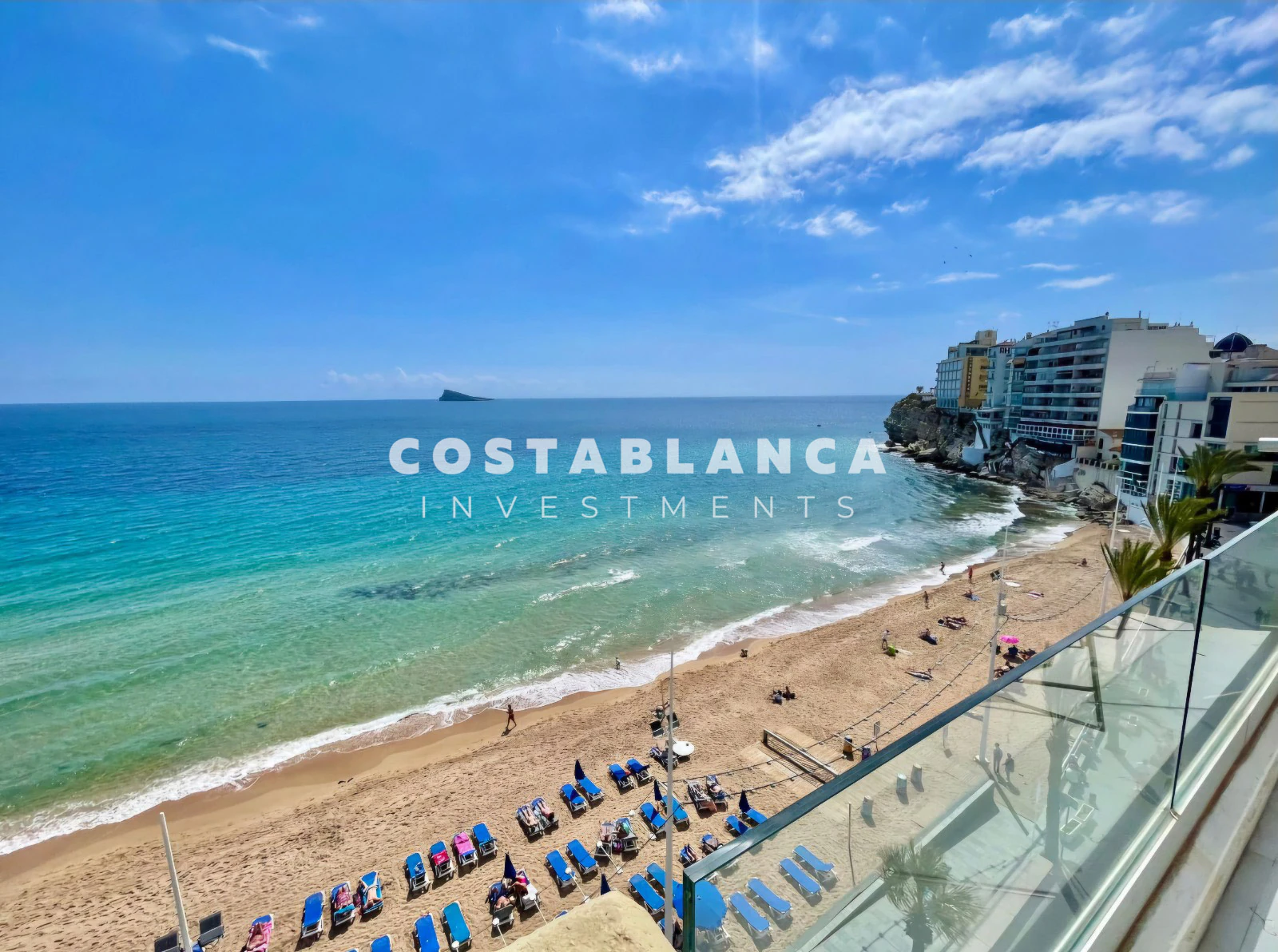 Penthouse in erster Linie mit Panoramablick auf das Meer zu verkaufen in Benidorm