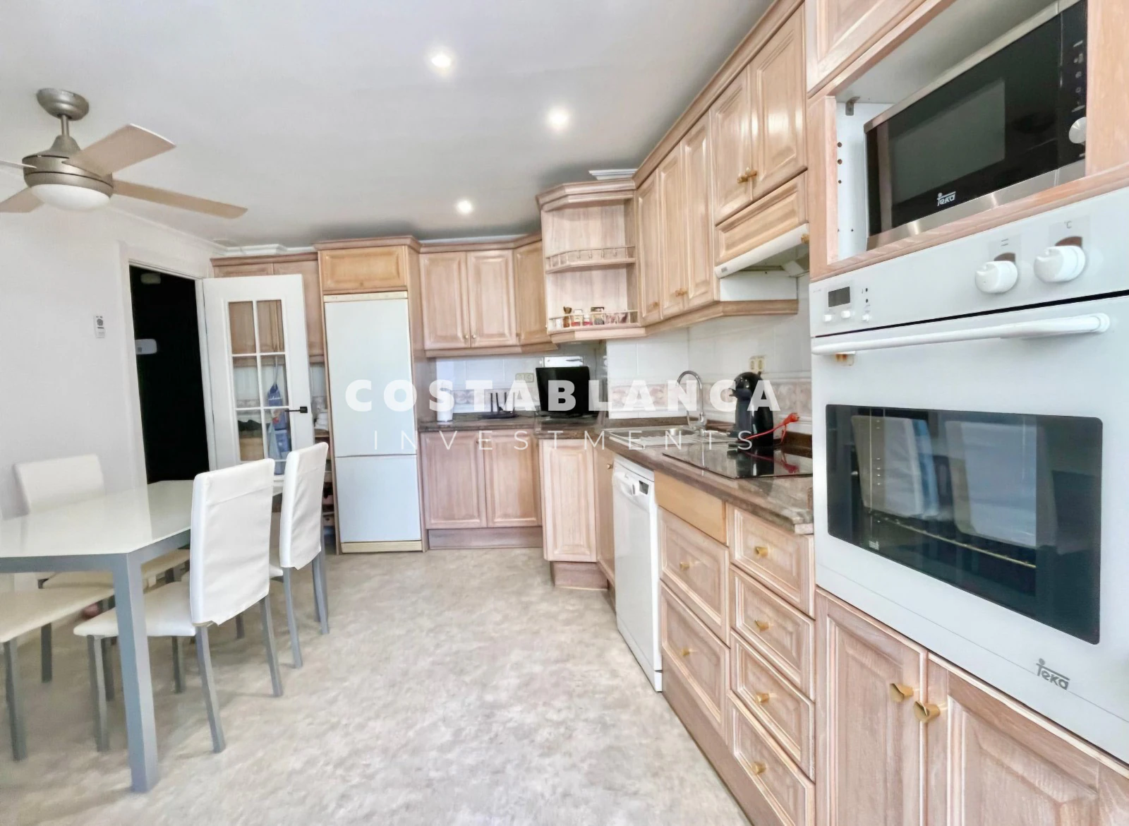 Penthouse in erster Linie mit Panoramablick auf das Meer zu verkaufen in Benidorm