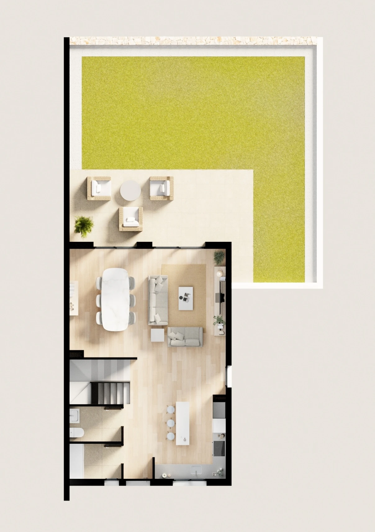 New Build Modern Townhouse for Sale in Finestrat