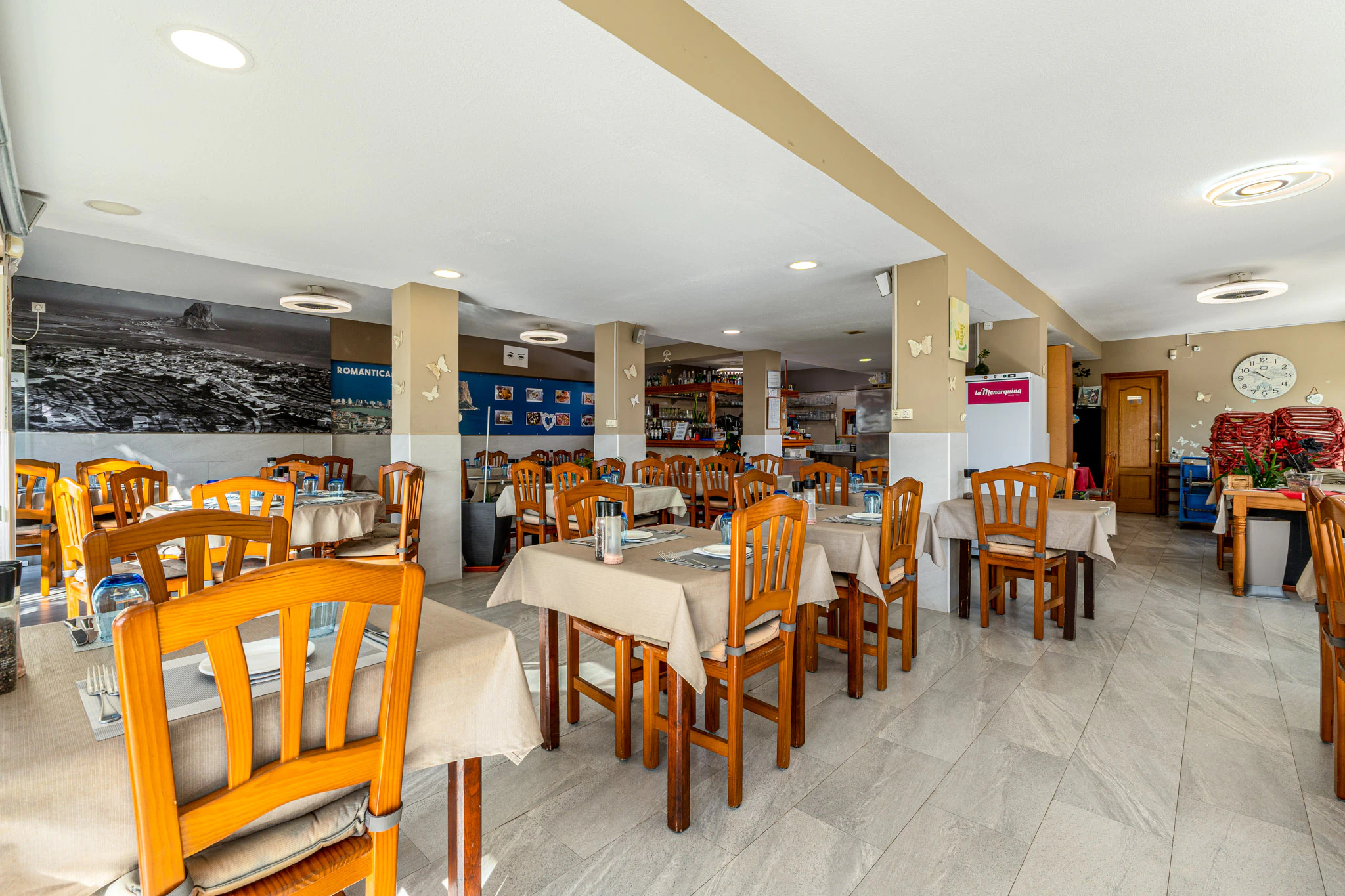 Strandrestaurant met terras en zeezicht te koop in Calpe