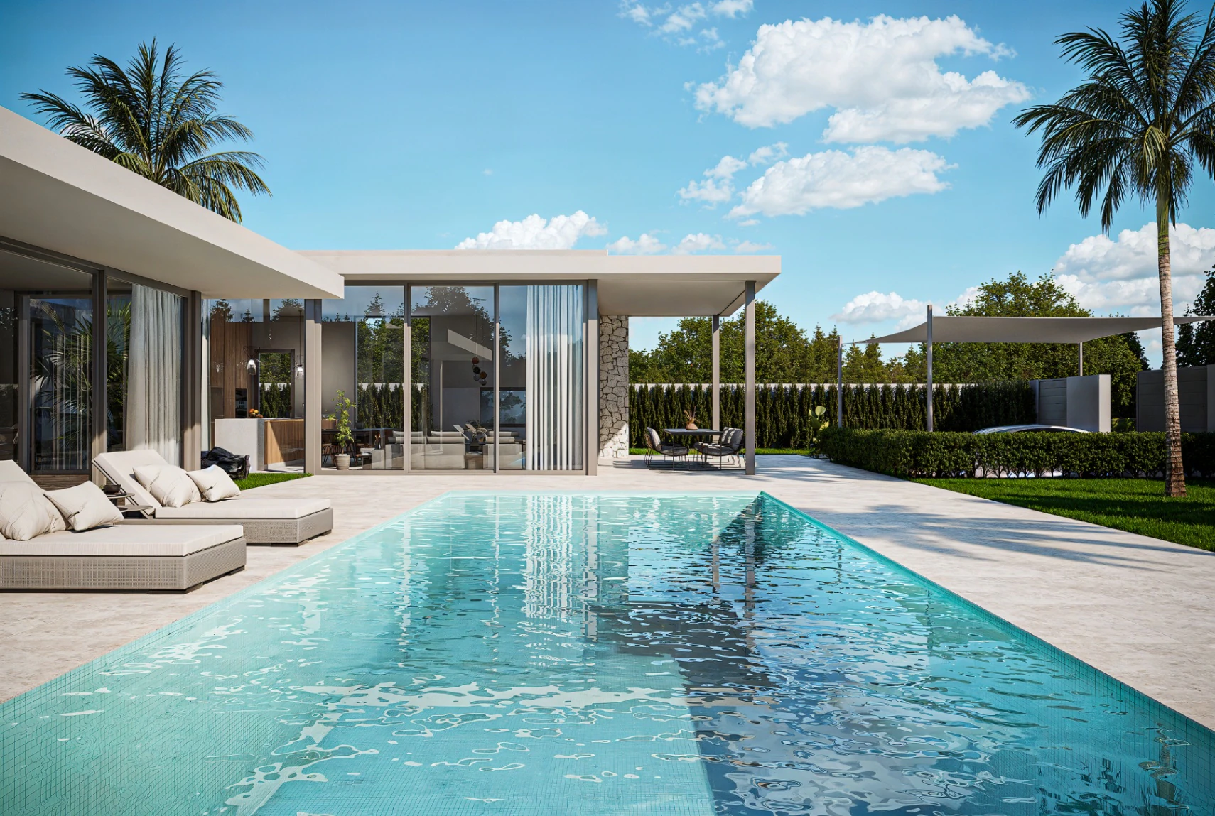 Nieuwbouw moderne villa te koop in Altea