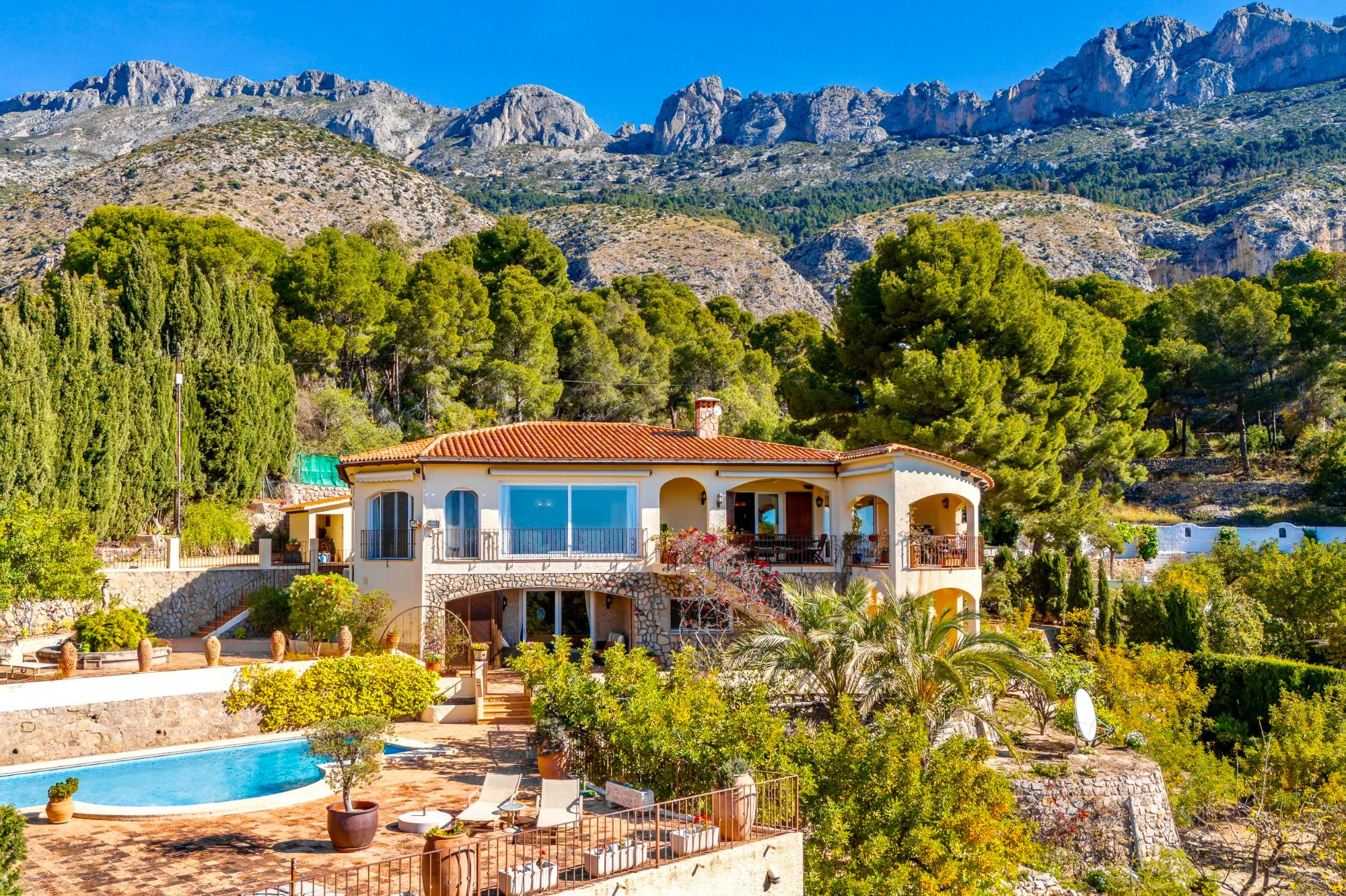 Villa avec vue sur la mer à vendre à Altea