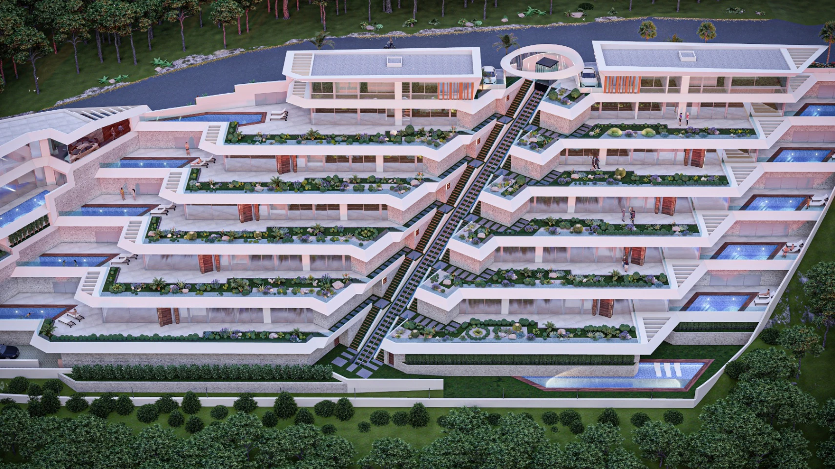 Brand New Luxury Apartments with Sea and Mountain Views for sale in Mascarat